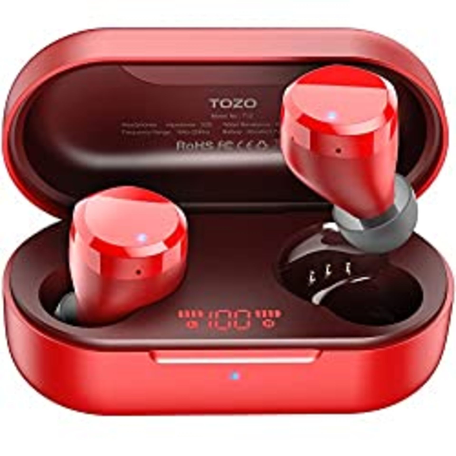 RRP £36.48 TOZO T12 Wireless Earbuds Bluetooth Headphones Premium