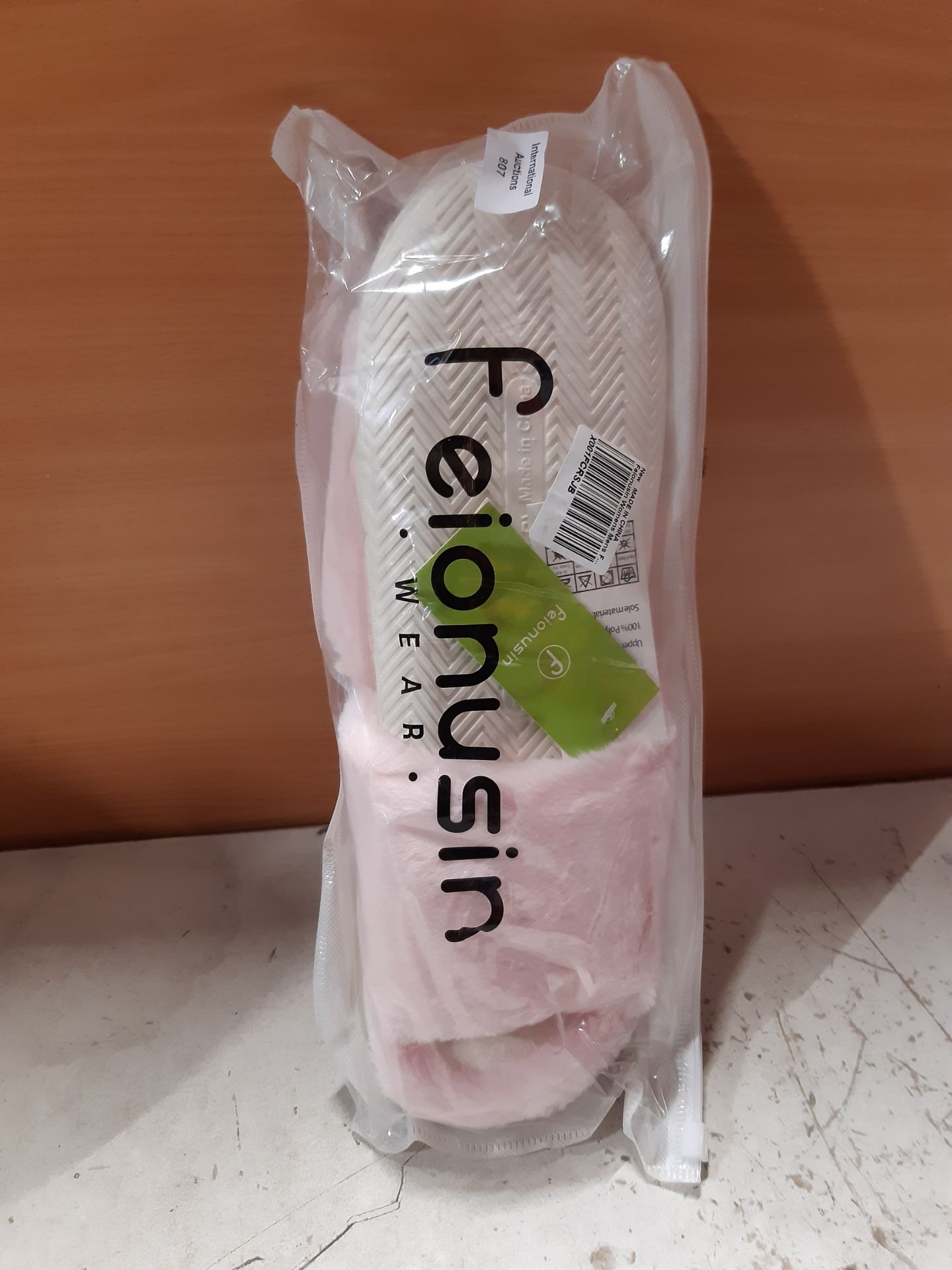 RRP £7.99 Feionusin Womens Mens Fluffy House Slippers Memory