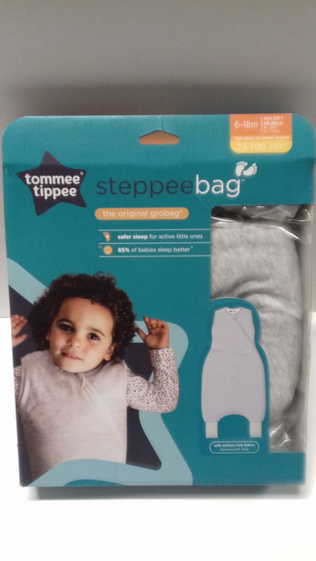 RRP £24.98 Tommee Tippee Baby Sleep Bag with Legs - Image 2 of 2