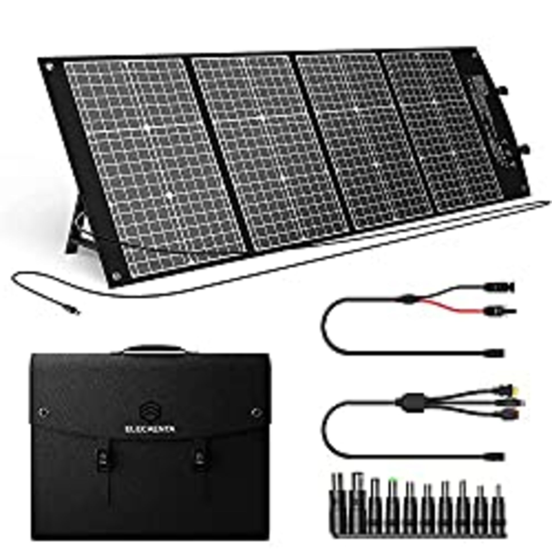 RRP £177.98 ELECAENTA 120W ETFE Solar Charger PD45W Type-C USB