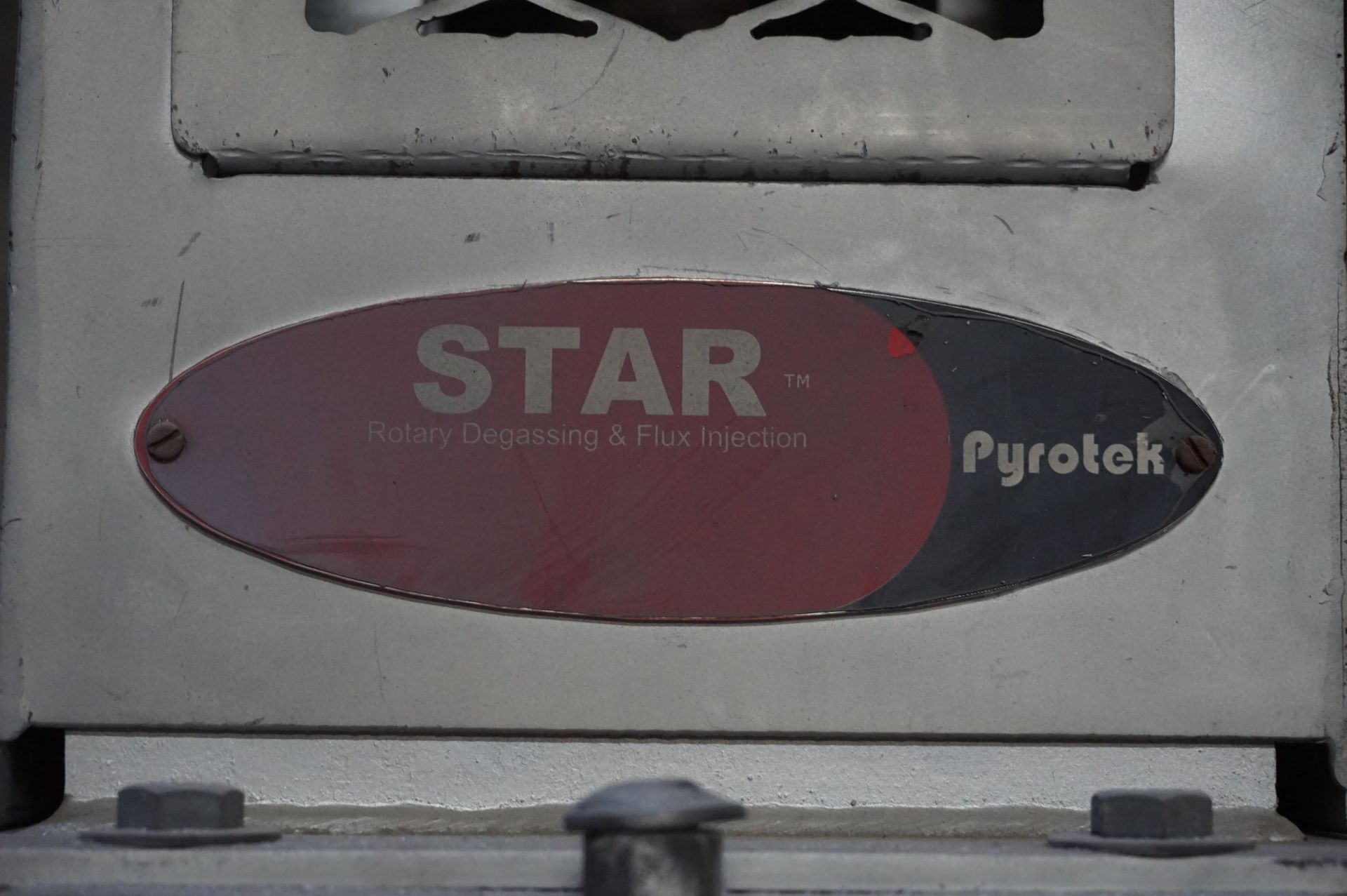 PYROTEK MODEL STAR 2000 PORTABLE DEGASSING UNIT S/N M-19-12-089 **Rigging provided exclusively by - Image 3 of 5