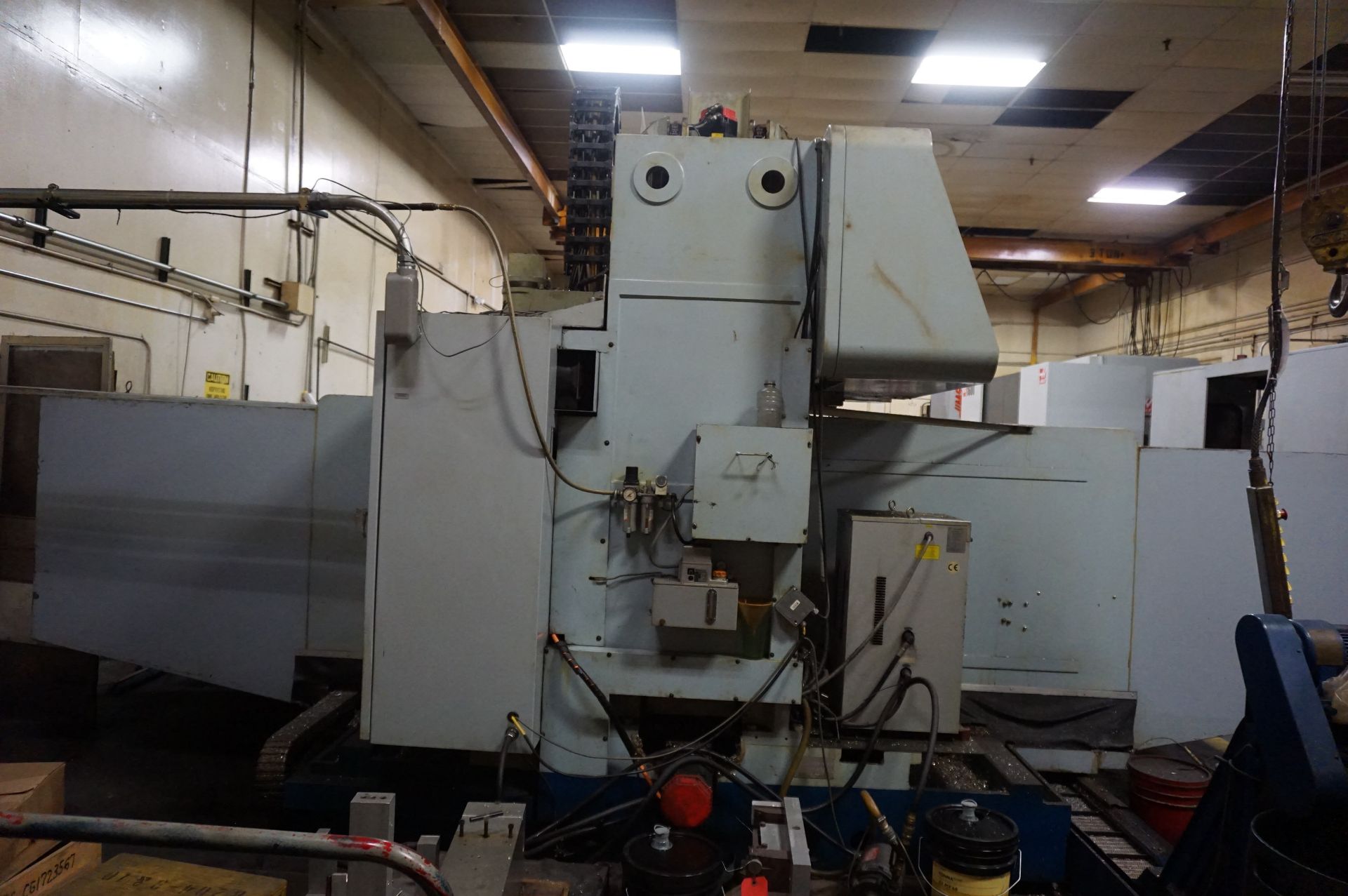 YAMAGE TECHNO CORPORATION MODEL SMV-2200 CNC VERTICAL MACHINING CENTER, S/N 992201, FANUC 18-M - Image 8 of 10