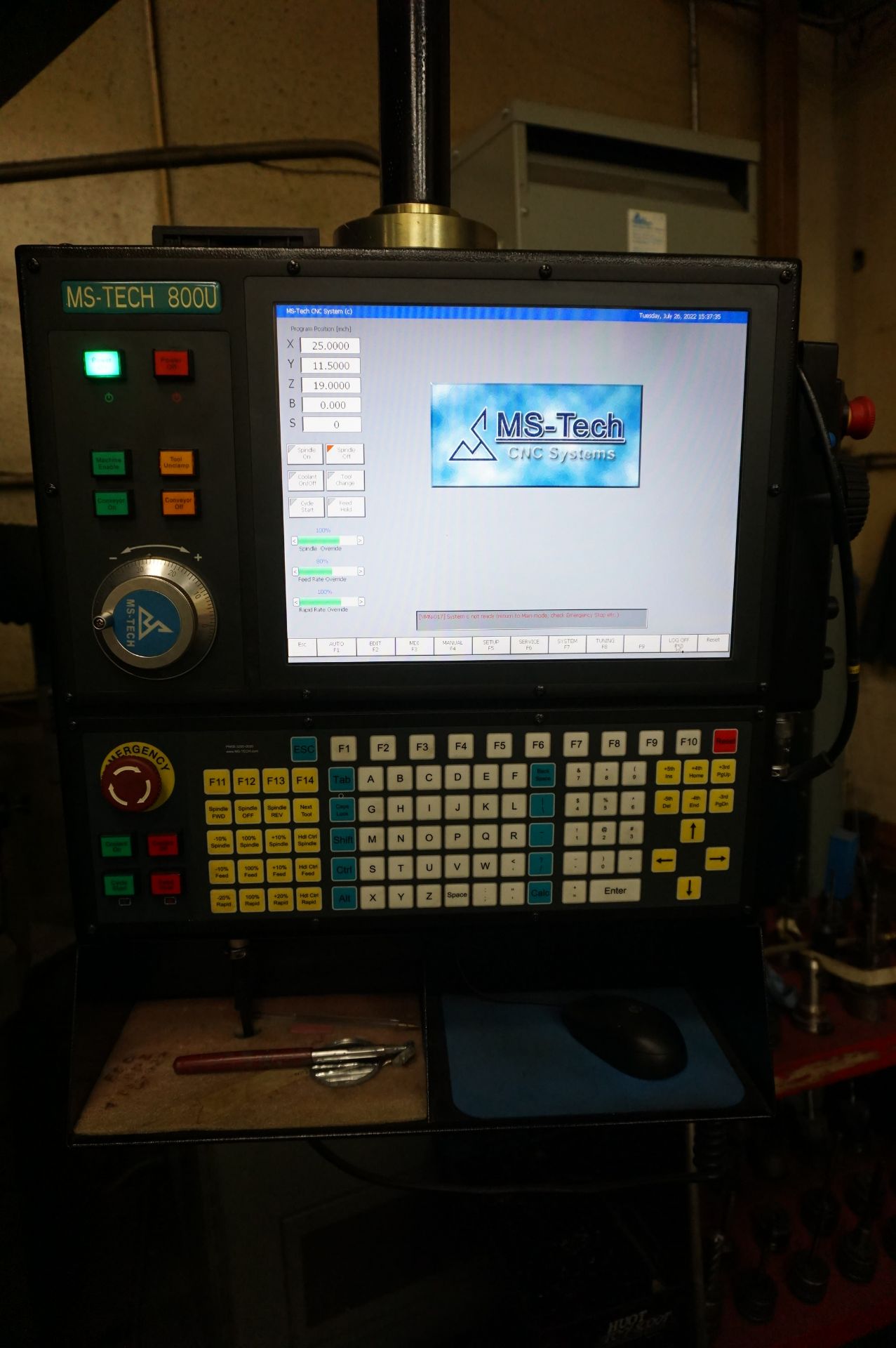 MS-TECH REFURBISHED KEARNEY AND TRECKER KT600-C CNC HORIZONTAL MACHINING CENTER, OIL COOLER ** - Image 3 of 9