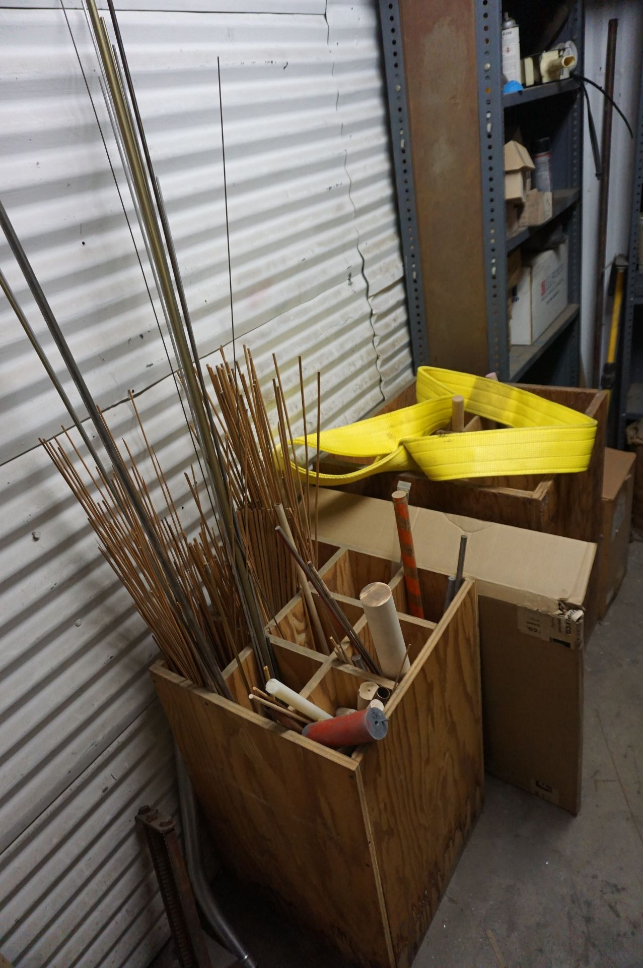 CONTENTS OF STORAGE ROOM TO INCLIDE: MISC. HARDWARE, APPLICATORS, PPE, ETC. **Rigging provided - Image 5 of 7
