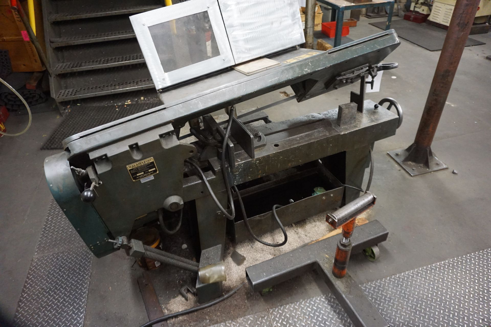KALAMAZOO MODEL 9A-W METAL CUTTING BAND SAW, S/N 1596 **Rigging provided exclusively by Golden - Image 2 of 3
