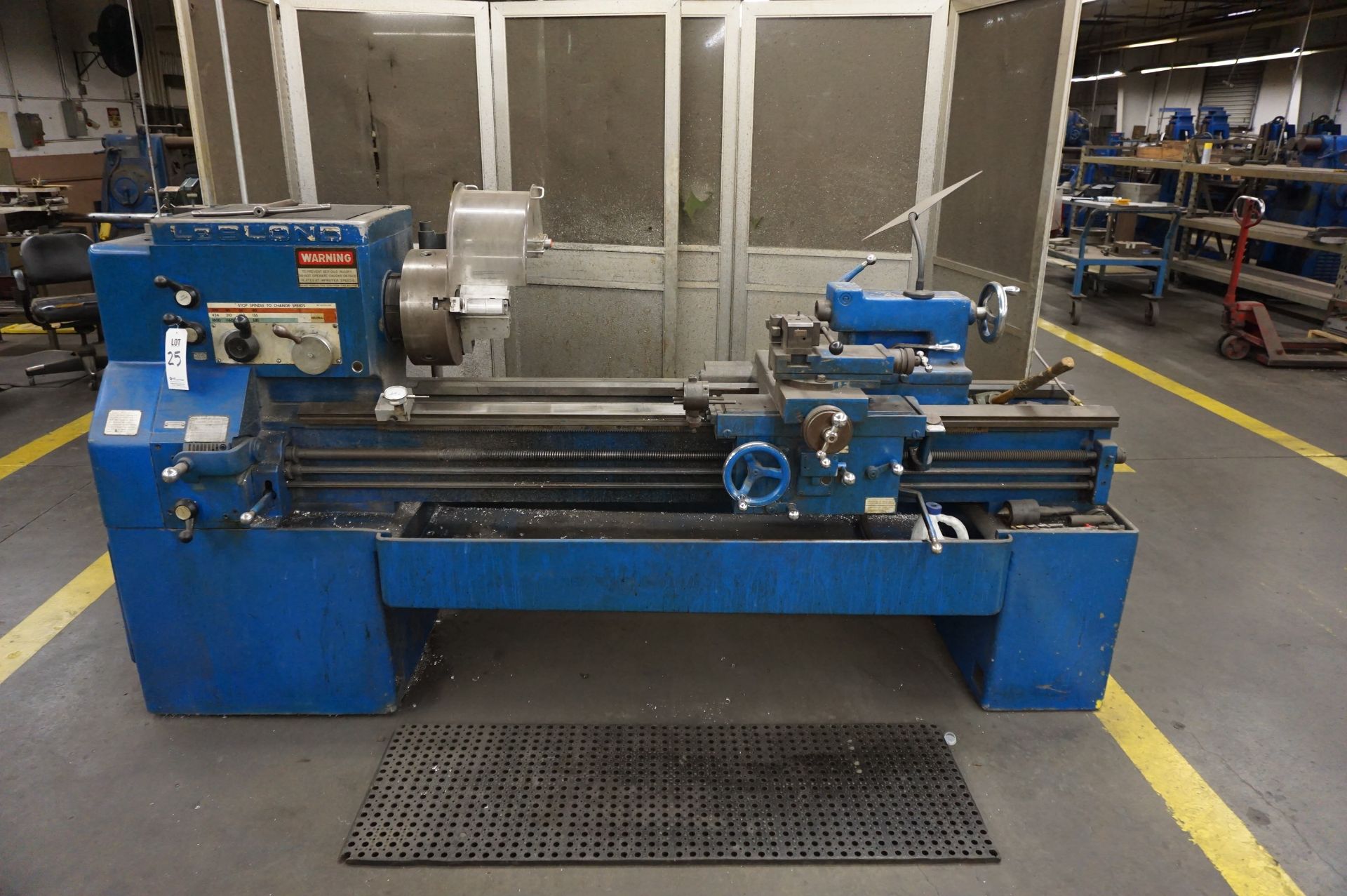 LEBLOND MACHINE LATHE, S/N 7E-2086 **Rigging provided exclusively by Golden Bear Services. Loading