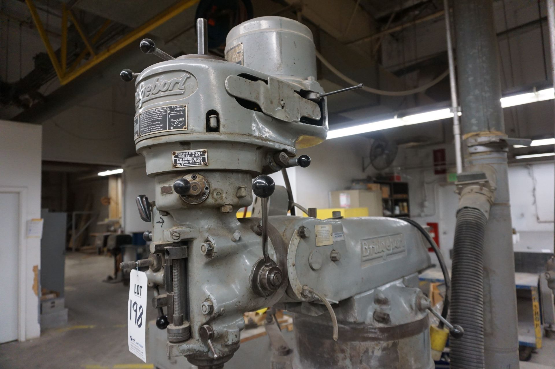 BRIDGEPORT MILLING MACHINE, S/N J152610 **Rigging provided exclusively by Golden Bear Services. - Image 6 of 6