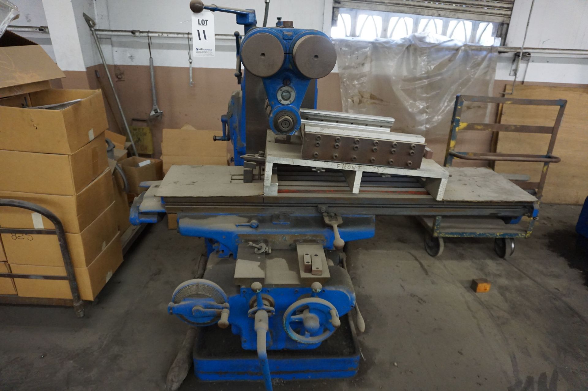KEARNEY AND TRECKER MODEL K HORIZONTAL MILLING MACHINE NO. 2, S/N 51-4417 *LOCK OUT TAGGED UNTESTED*