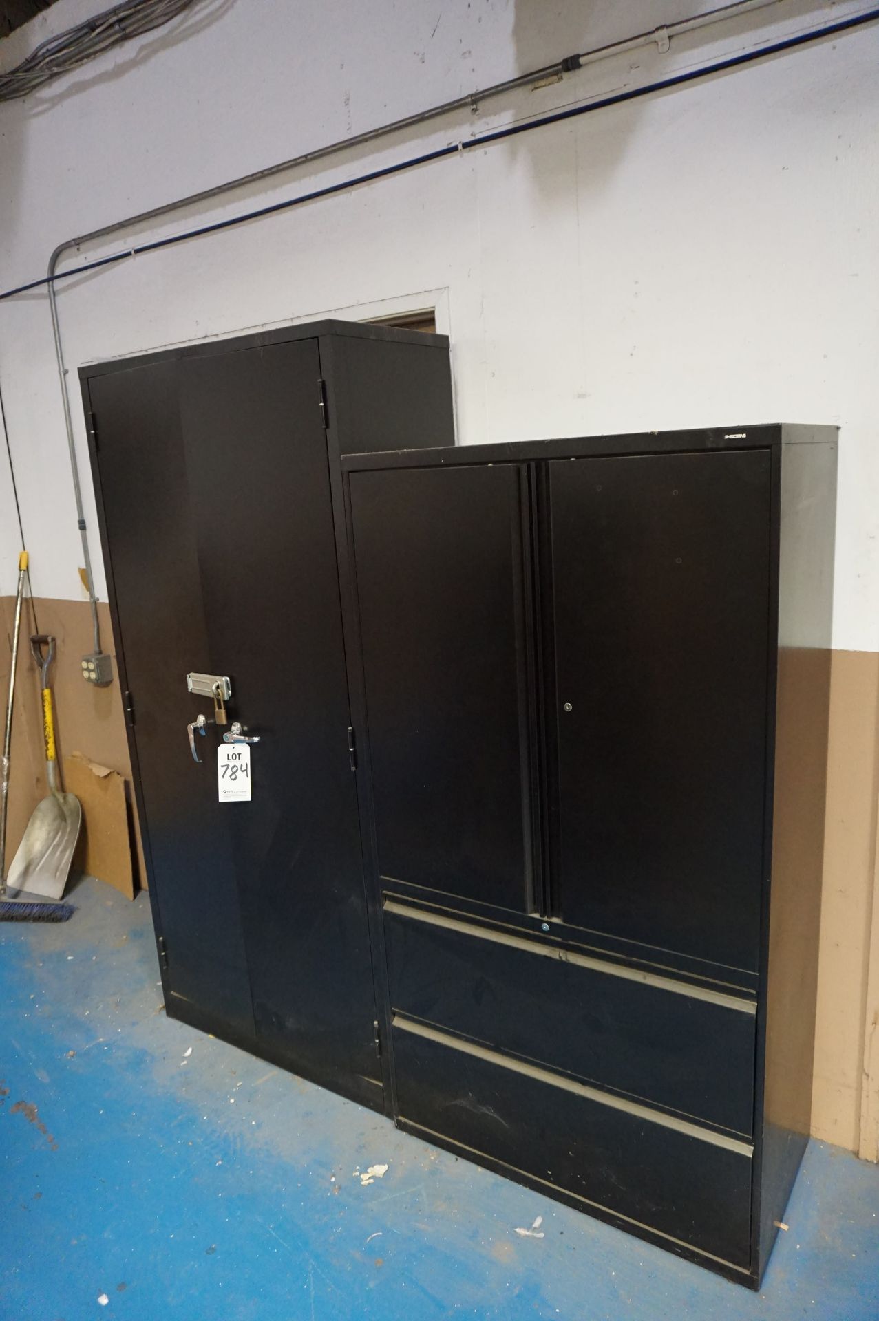 (2) STEEL CABINETS **Rigging provided exclusively by Golden Bear Services. Loading fee for this item