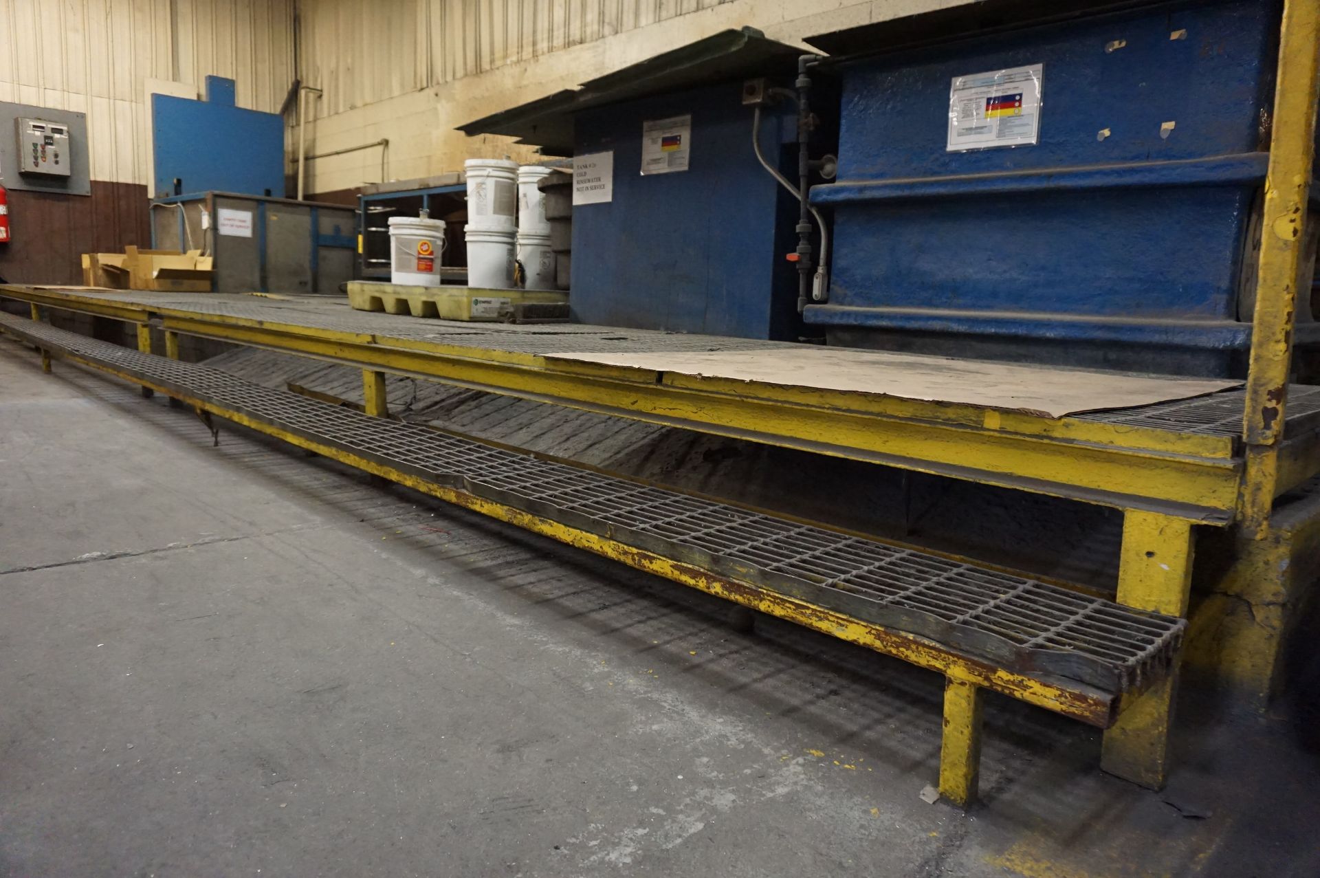 LARGE QUANTITY OF STEEL FLOOR GRATING IN CHEM AREA **Rigging provided exclusively by Golden Bear - Image 2 of 5