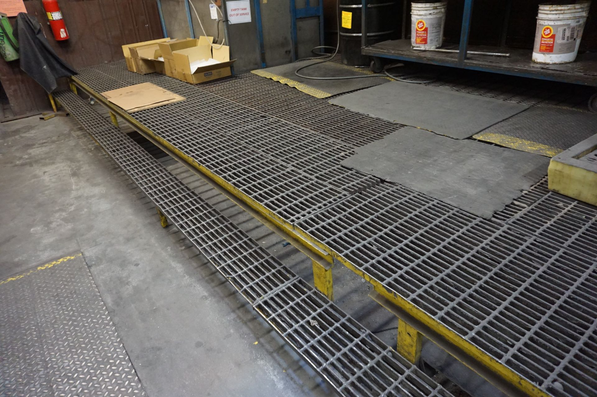 LARGE QUANTITY OF STEEL FLOOR GRATING IN CHEM AREA **Rigging provided exclusively by Golden Bear - Image 3 of 5