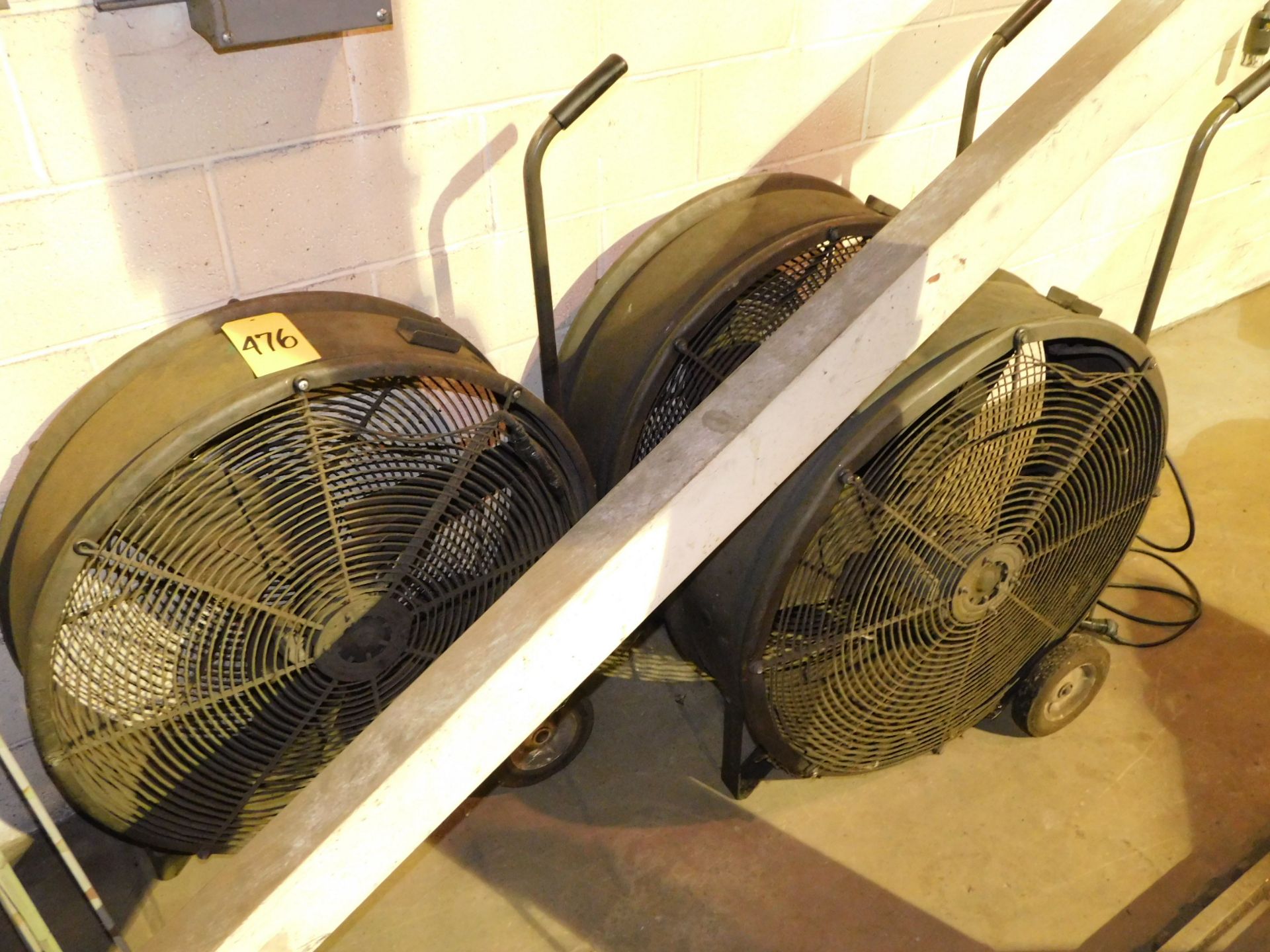 (3) Warehouse Fans (Condition Unknown)