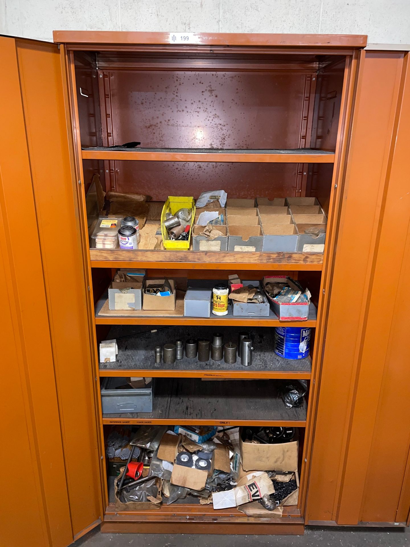 Penco Metal 2-Door Storage Cabinet - Image 3 of 3