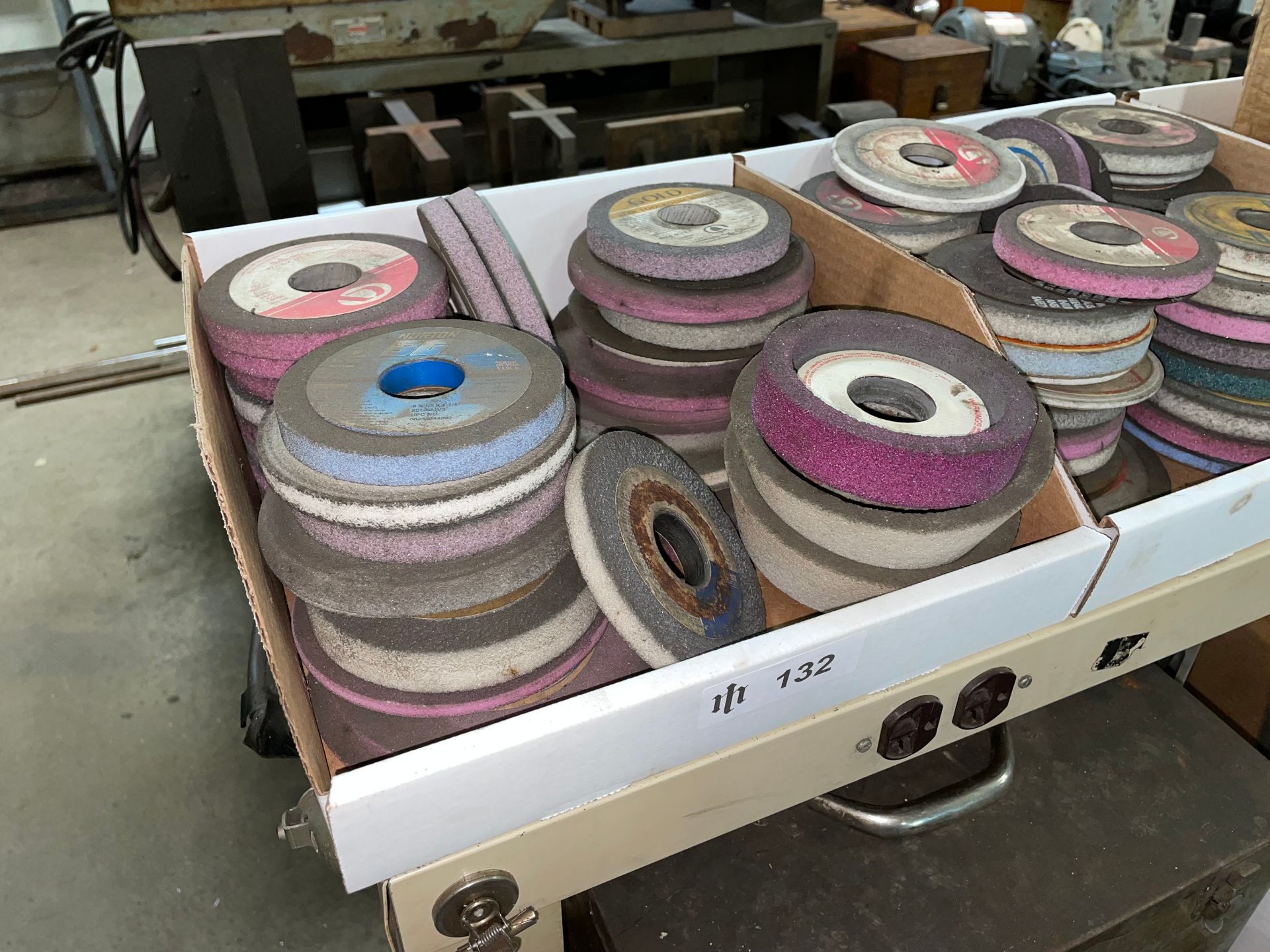 Lot with Various Grinding Wheels