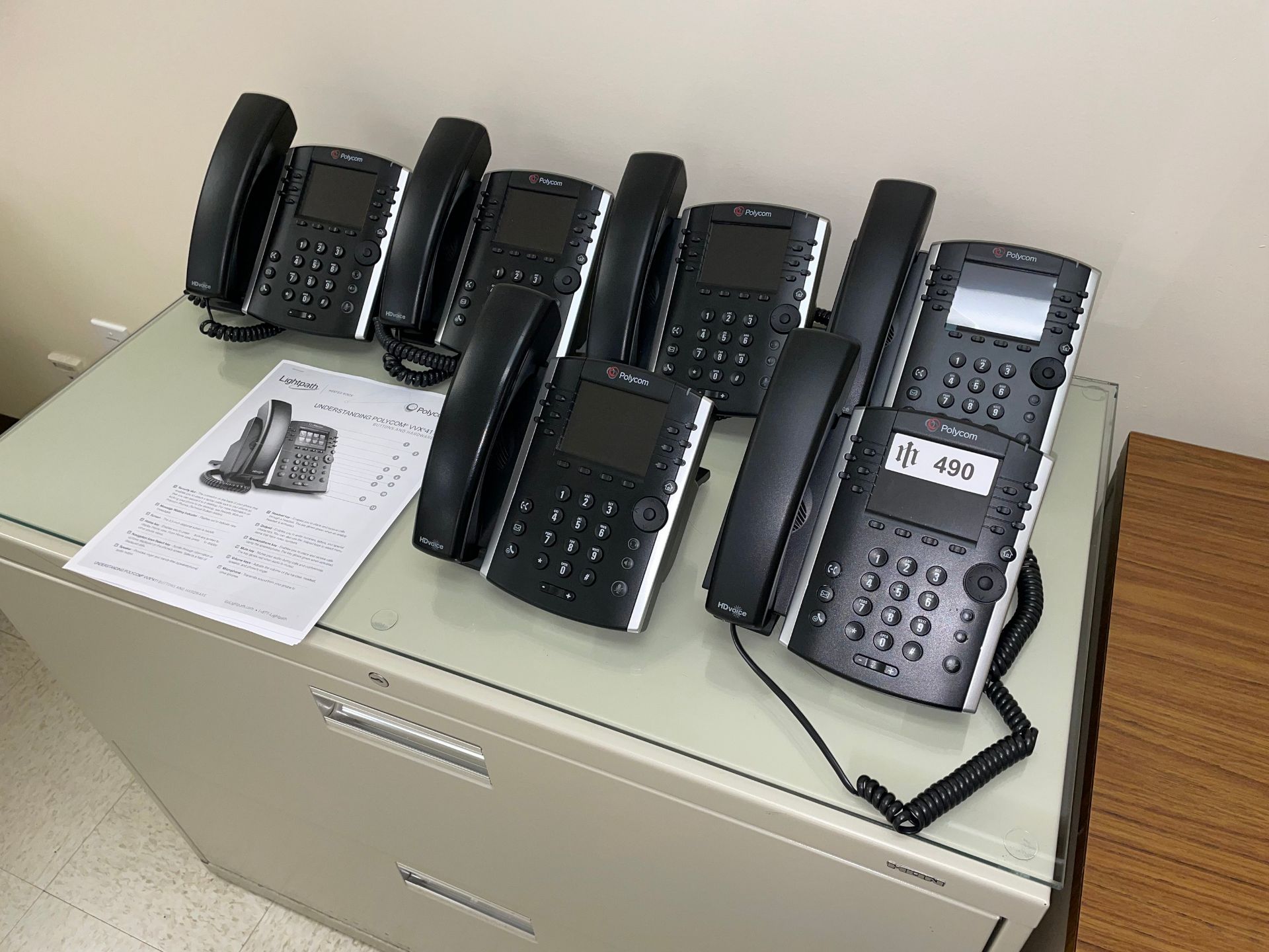 Polycom Office Phones including (10) Phones - Image 2 of 3