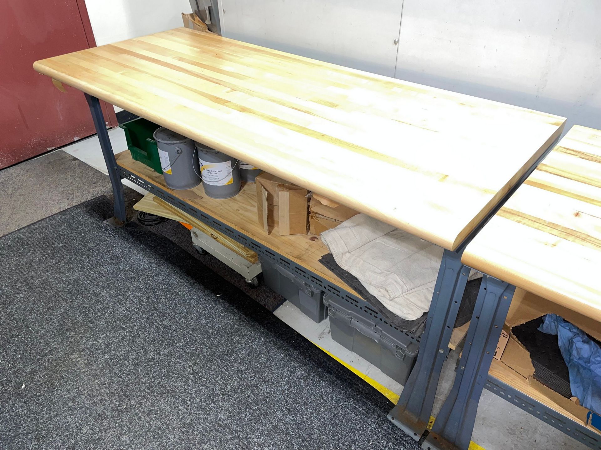 Work Bench with Maple Top