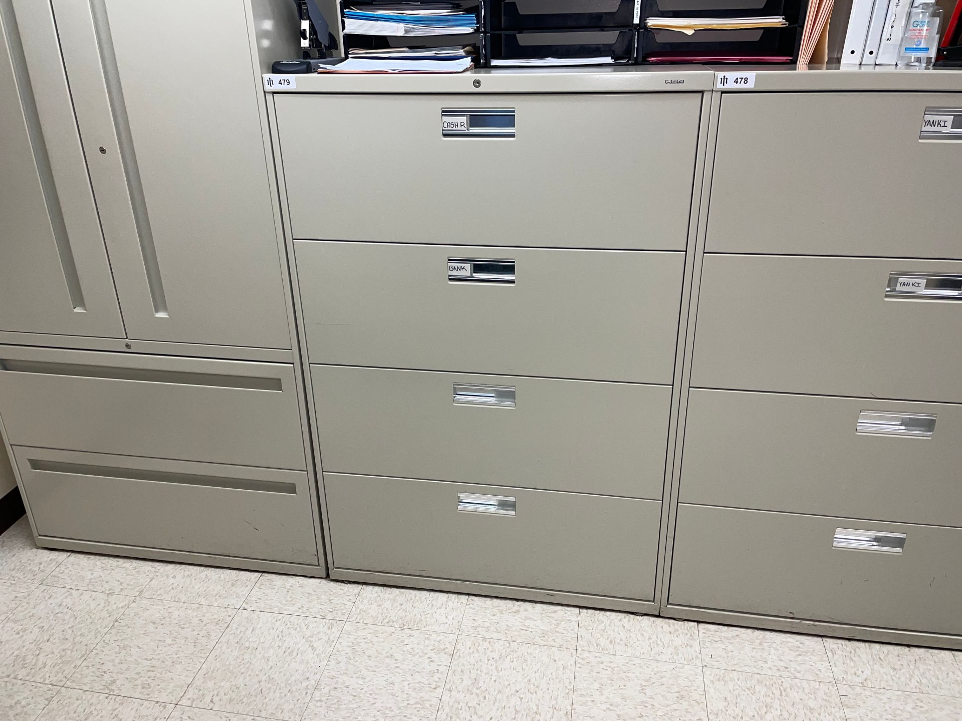 HON 4-Drawer Lateral Filing Cabinet