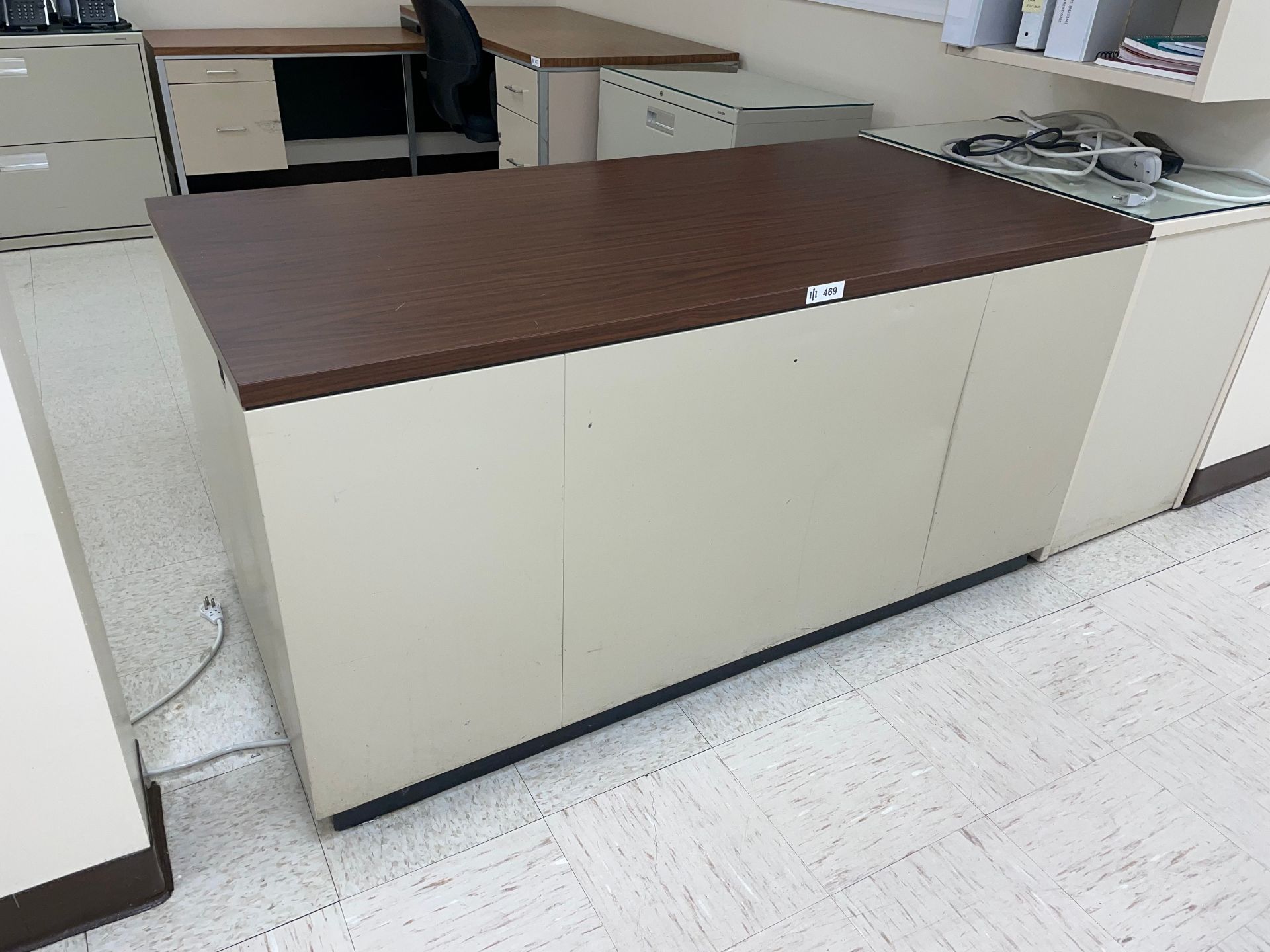 Steelcase Double Pedestal Desk - Image 2 of 2