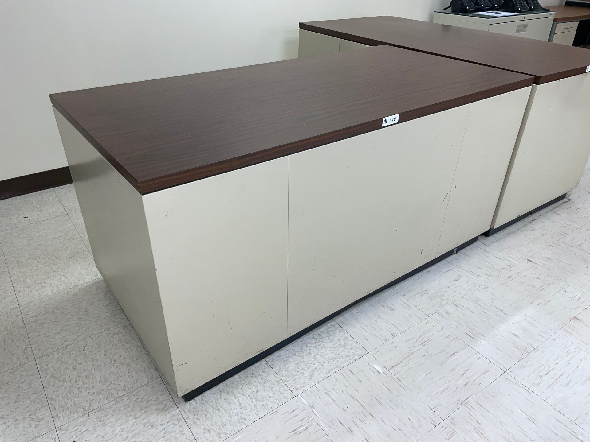 Steelcase Double Pedestal Desk - Image 2 of 2