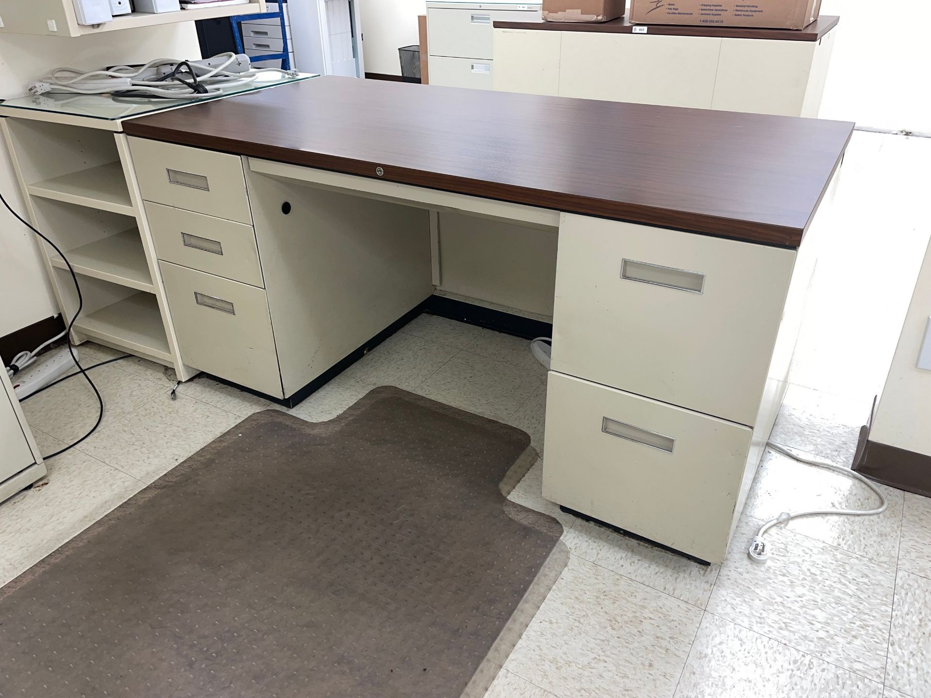 Steelcase Double Pedestal Desk