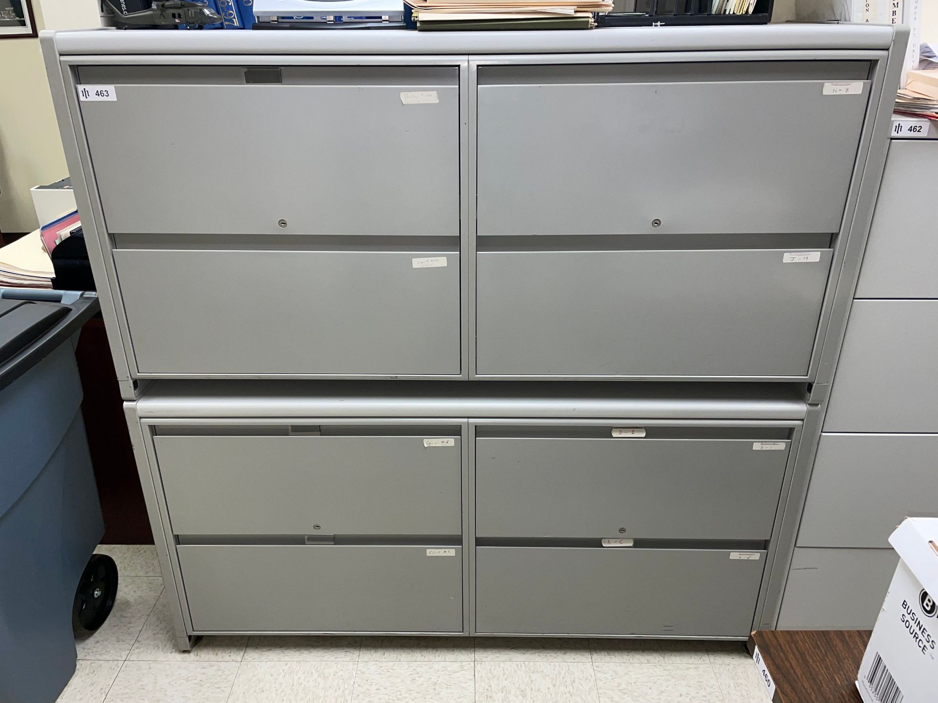 Lot with (2) Lateral Filing Cabinets - Image 2 of 2