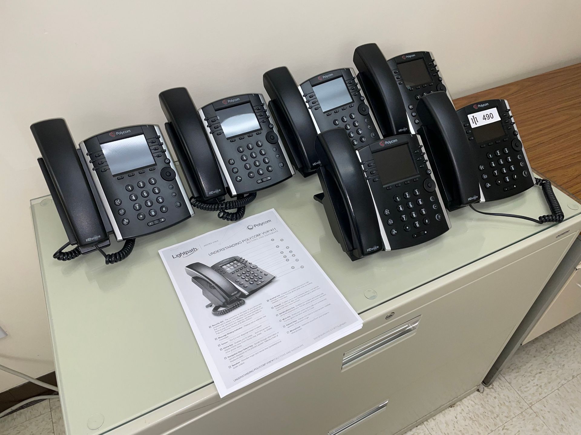 Polycom Office Phones including (10) Phones