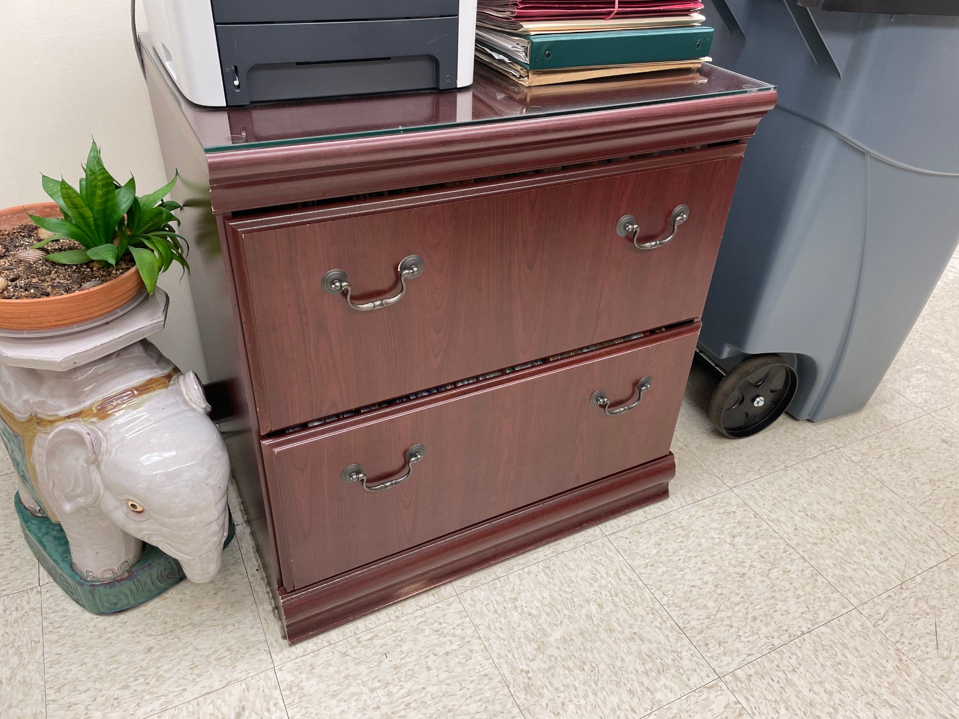 Executive Office including Desk, Filing Cabinet and Book Shelves - Image 3 of 4