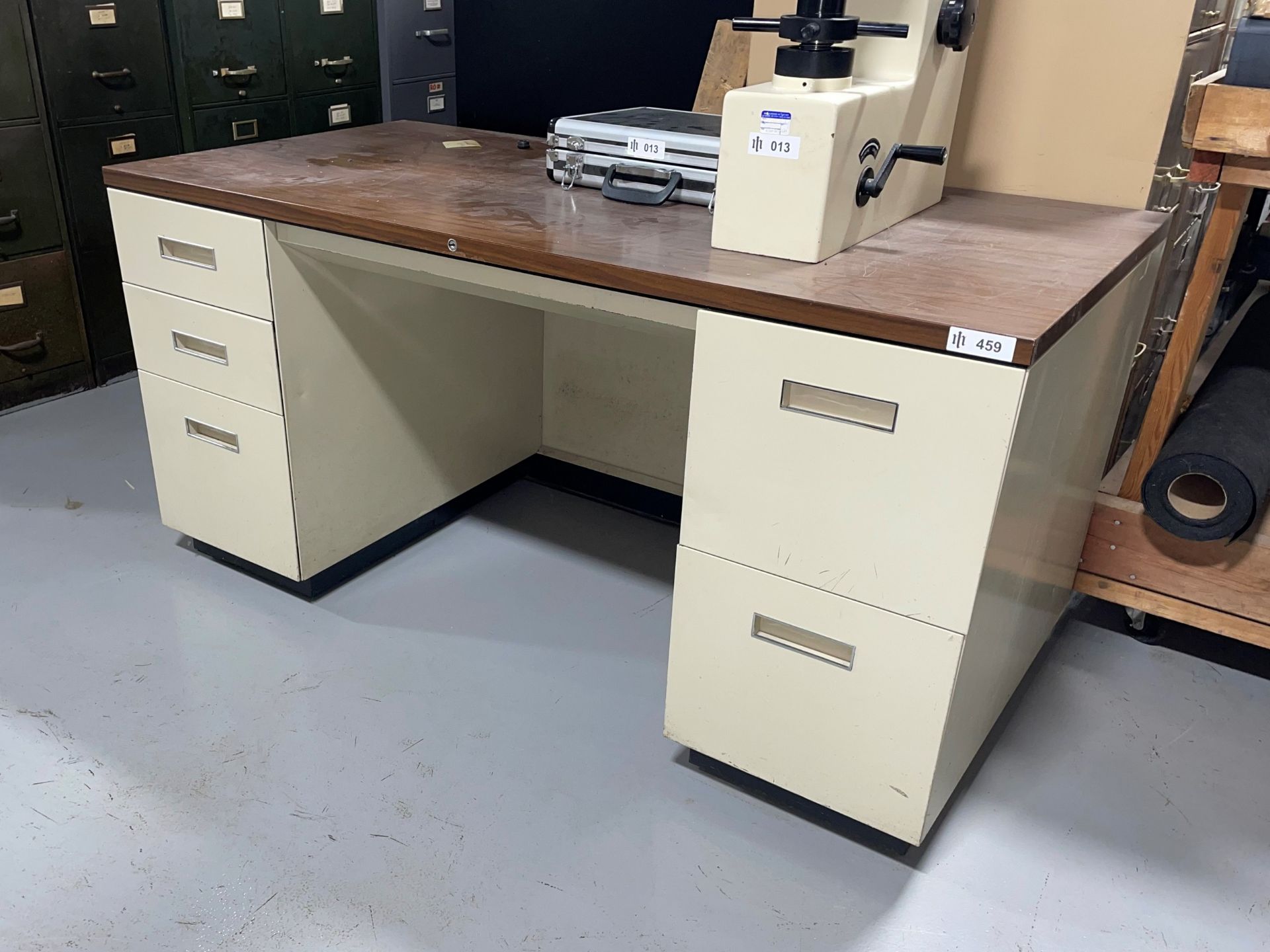 Double Pedestal Desk