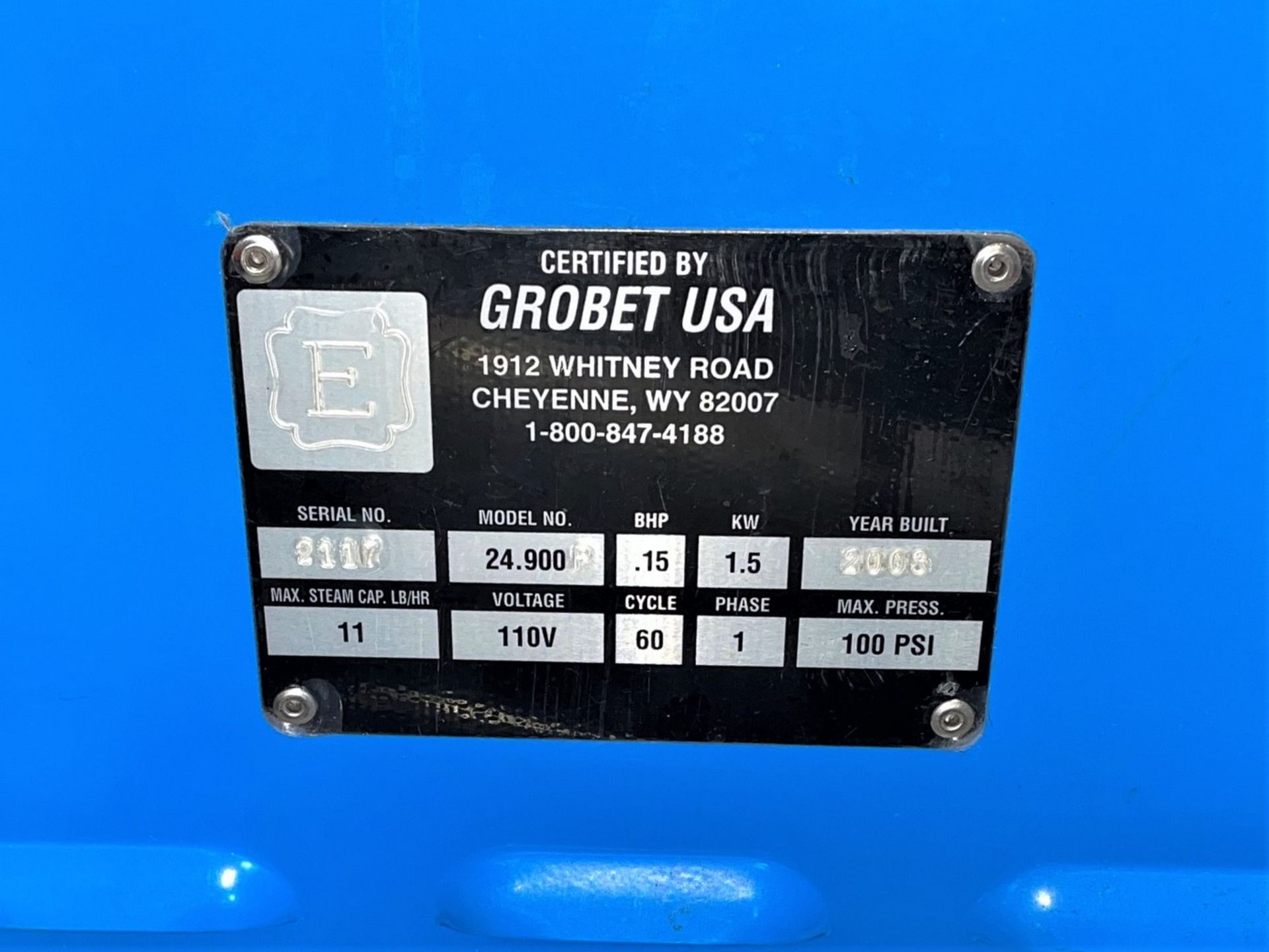 Grobet USA Industrial Steam Cleaner - Image 4 of 4