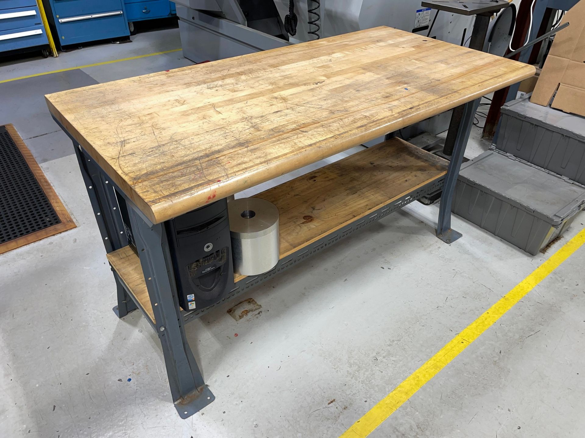 Work Bench with Maple Top