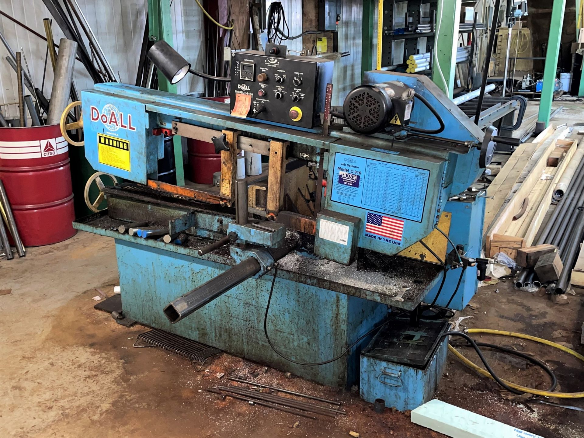 DoAll Mdl. C-916A Horizontal Band Saw - Image 2 of 8