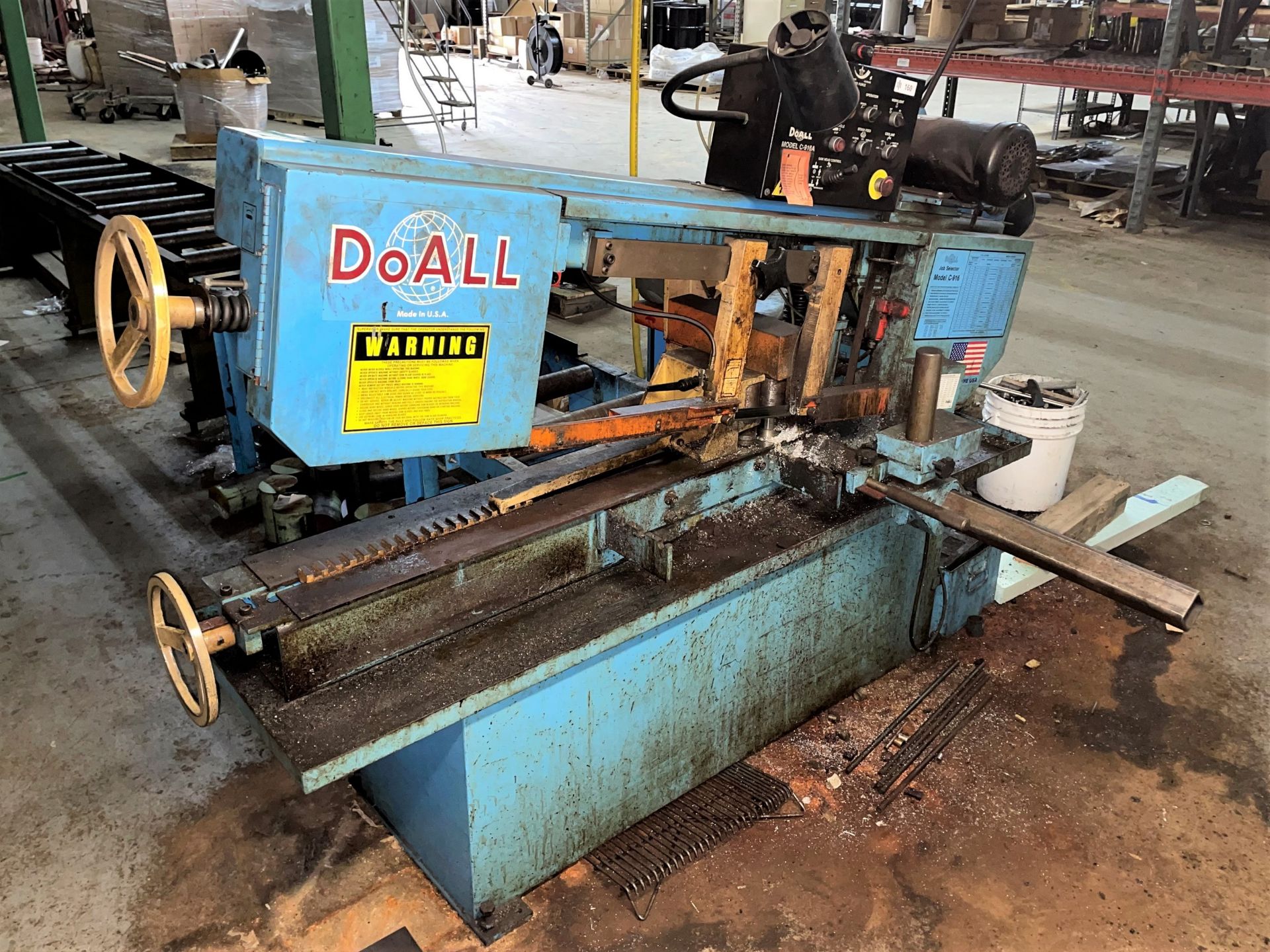 DoAll Mdl. C-916A Horizontal Band Saw