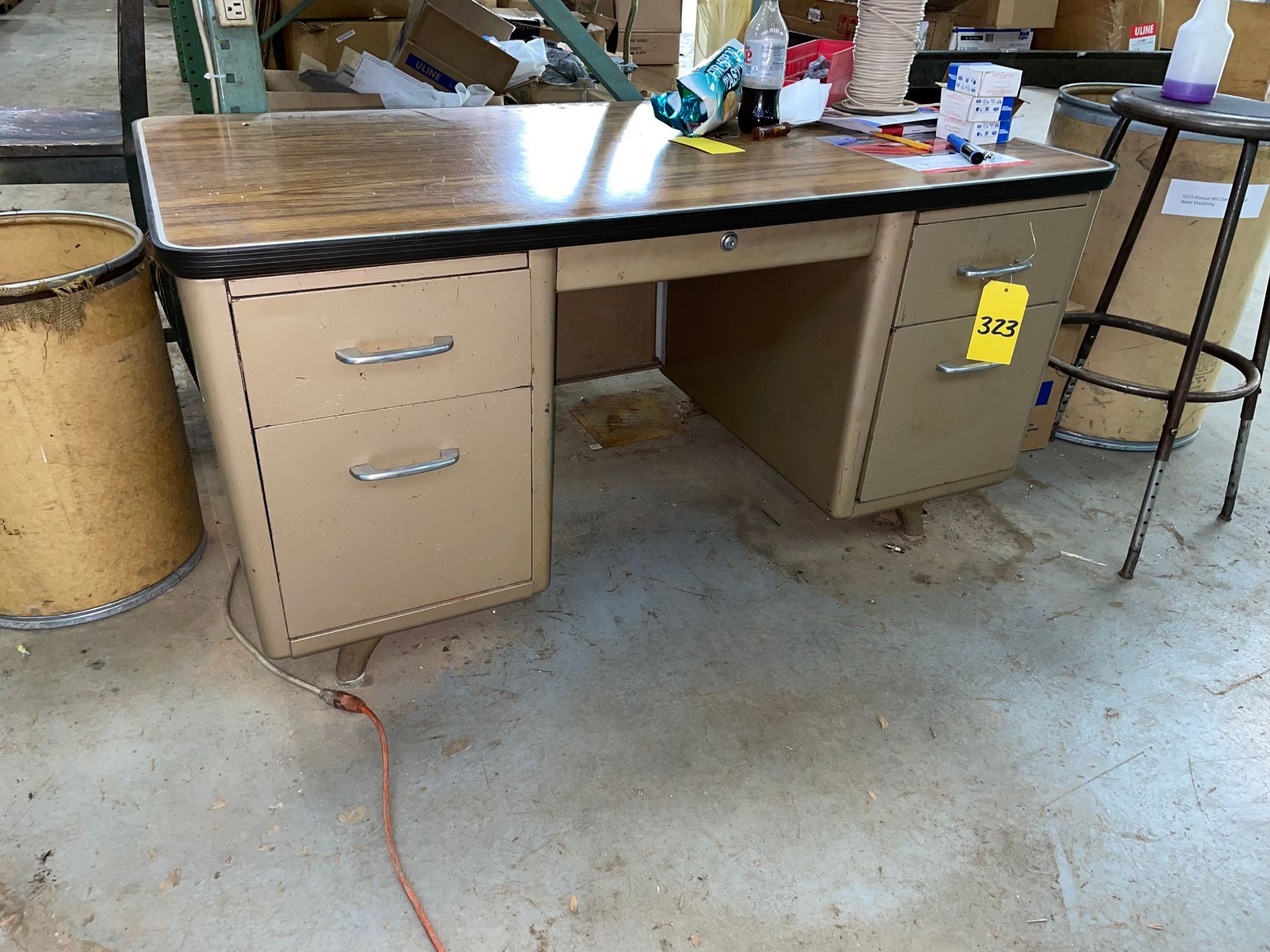 Metal Shop Desk