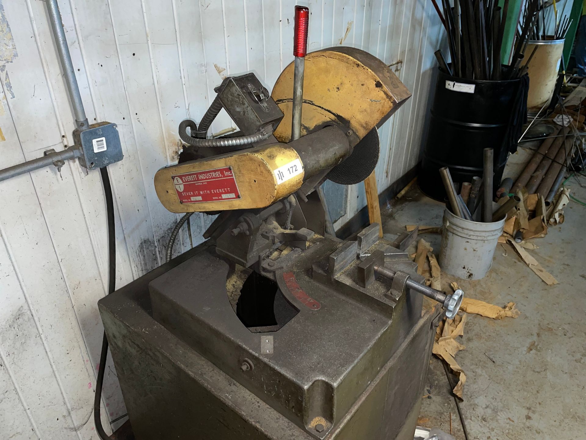 Everett Industries, Inc. Mdl. 12A Abrasive Chop Saw