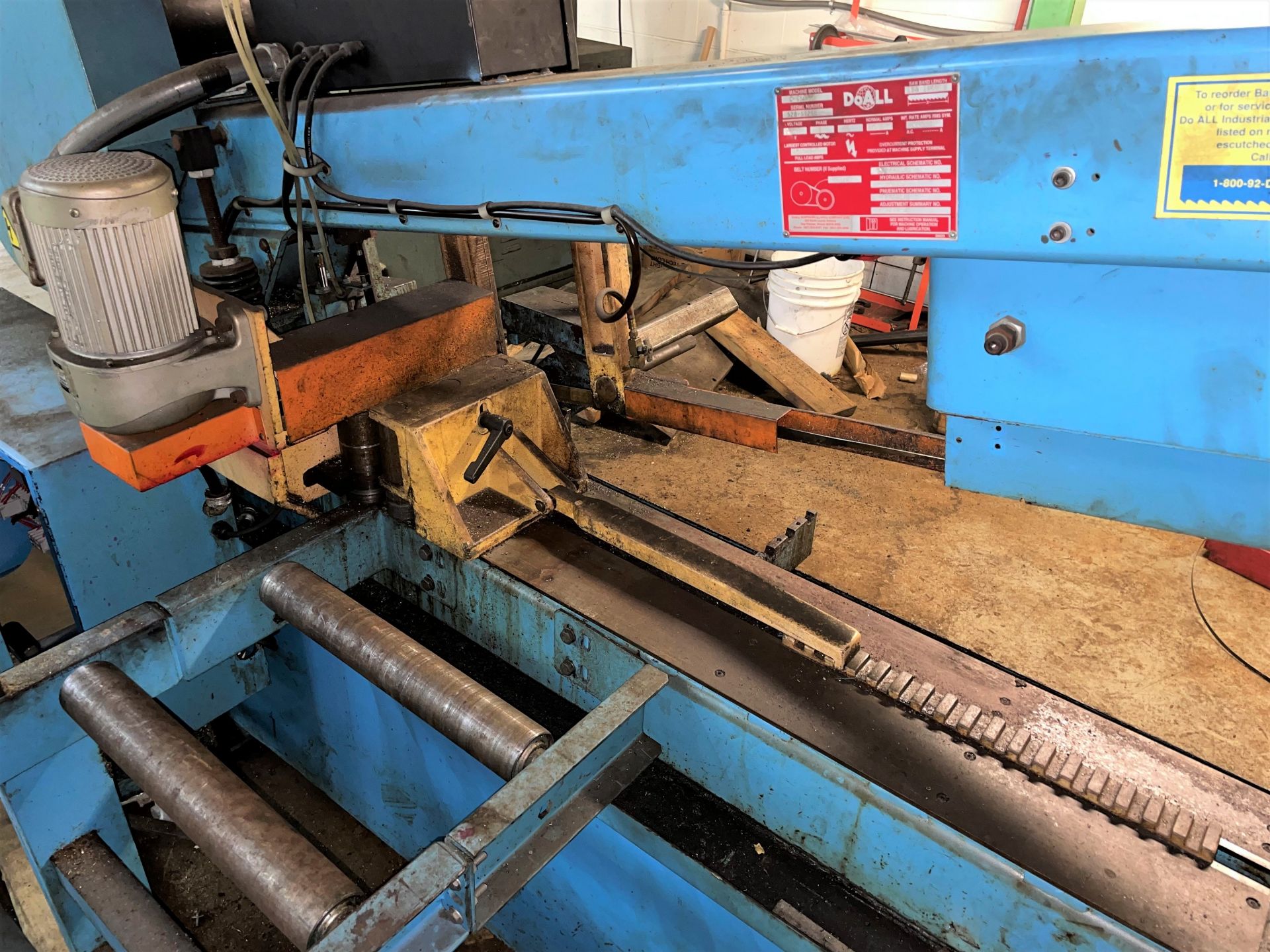 DoAll Mdl. C-916A Horizontal Band Saw - Image 4 of 8