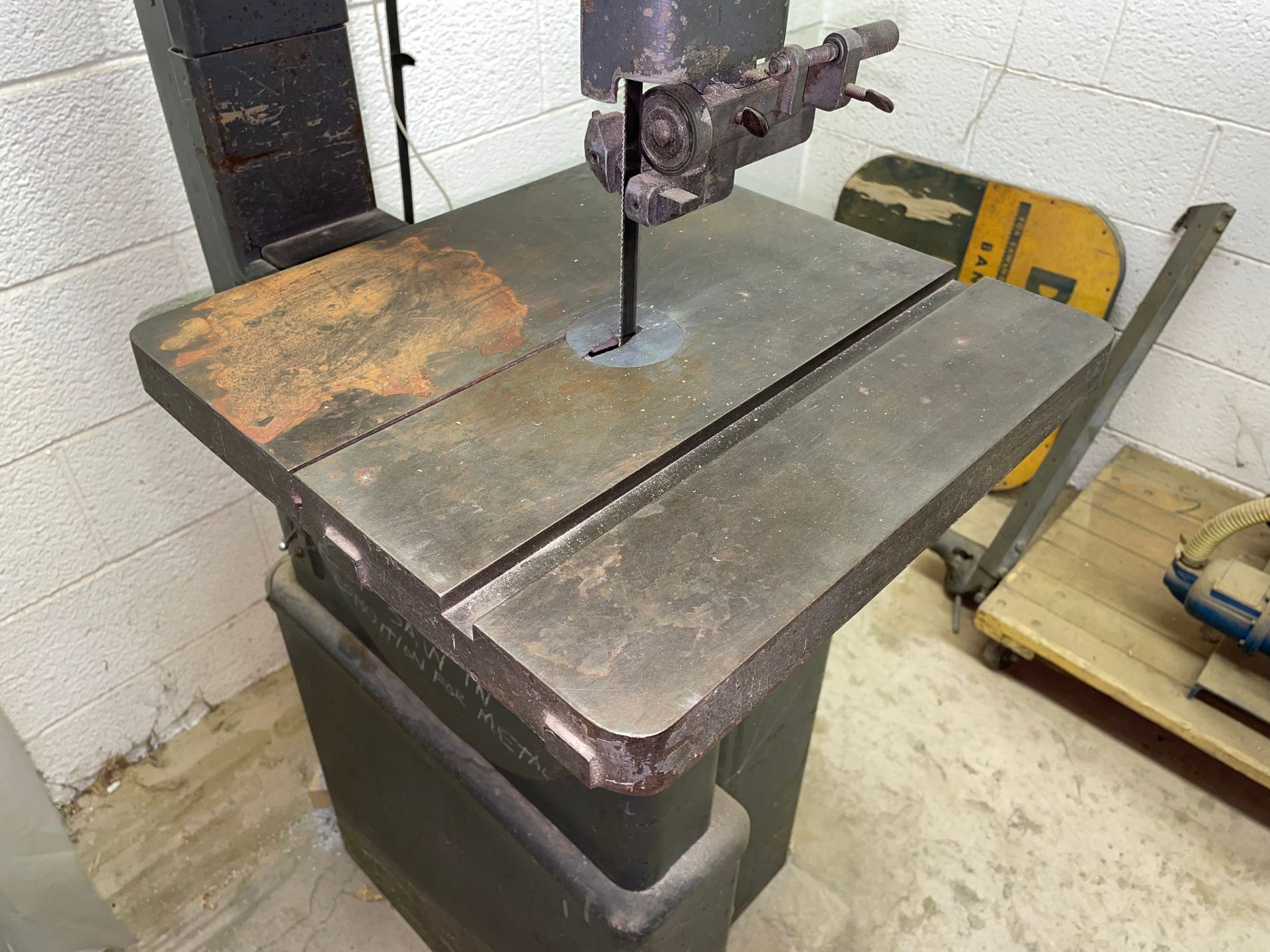 Boice Crane Mdl. 2300 Vertical Band Saw - Image 4 of 8