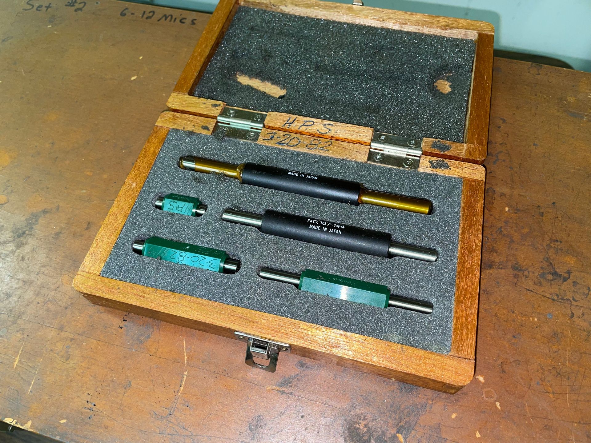 Micrometer Standards Set from 1" to 5"