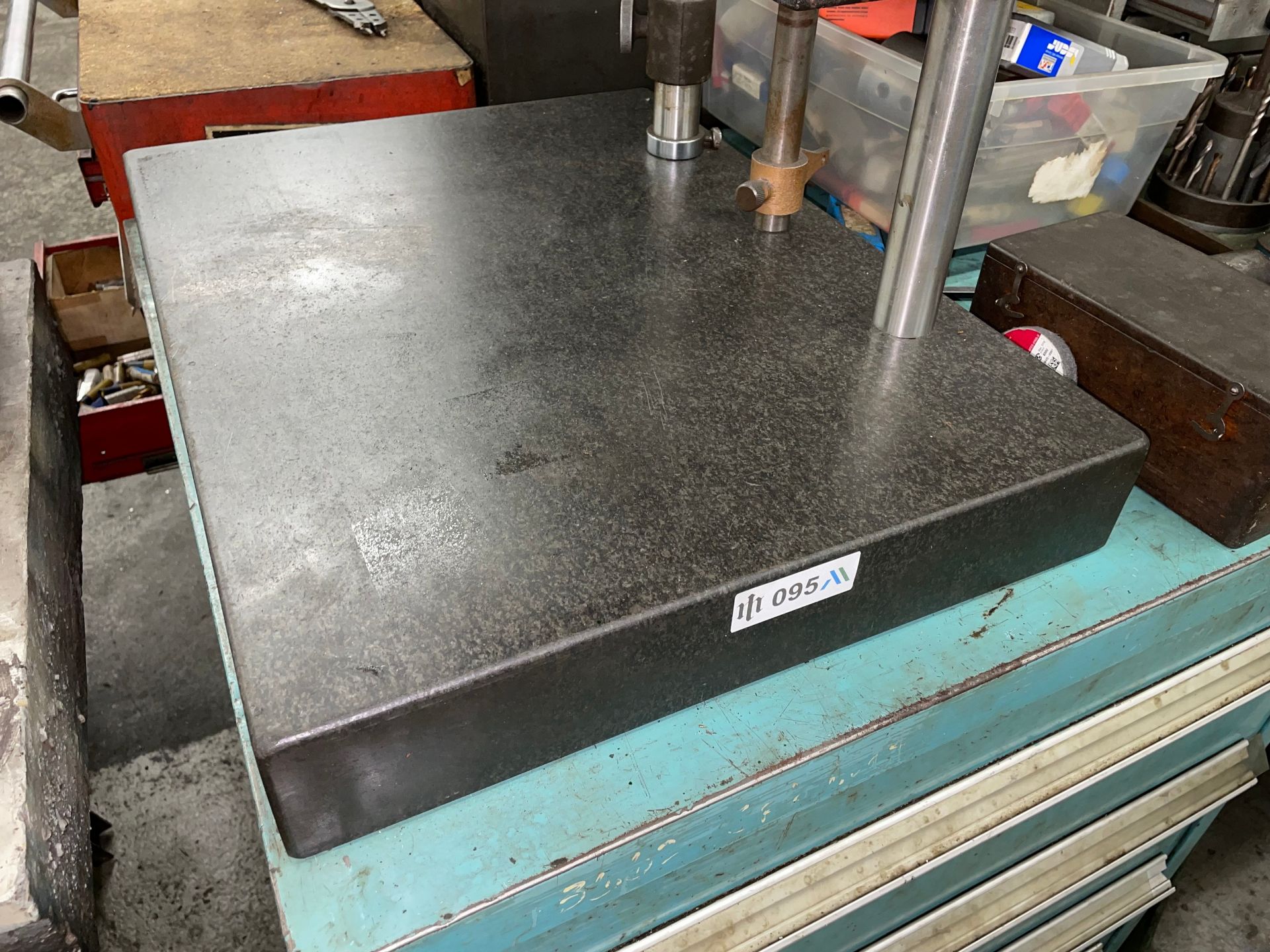 Black Granite Surface Plate, 24" x 18" x 3" with Indicator Stands - Image 3 of 3