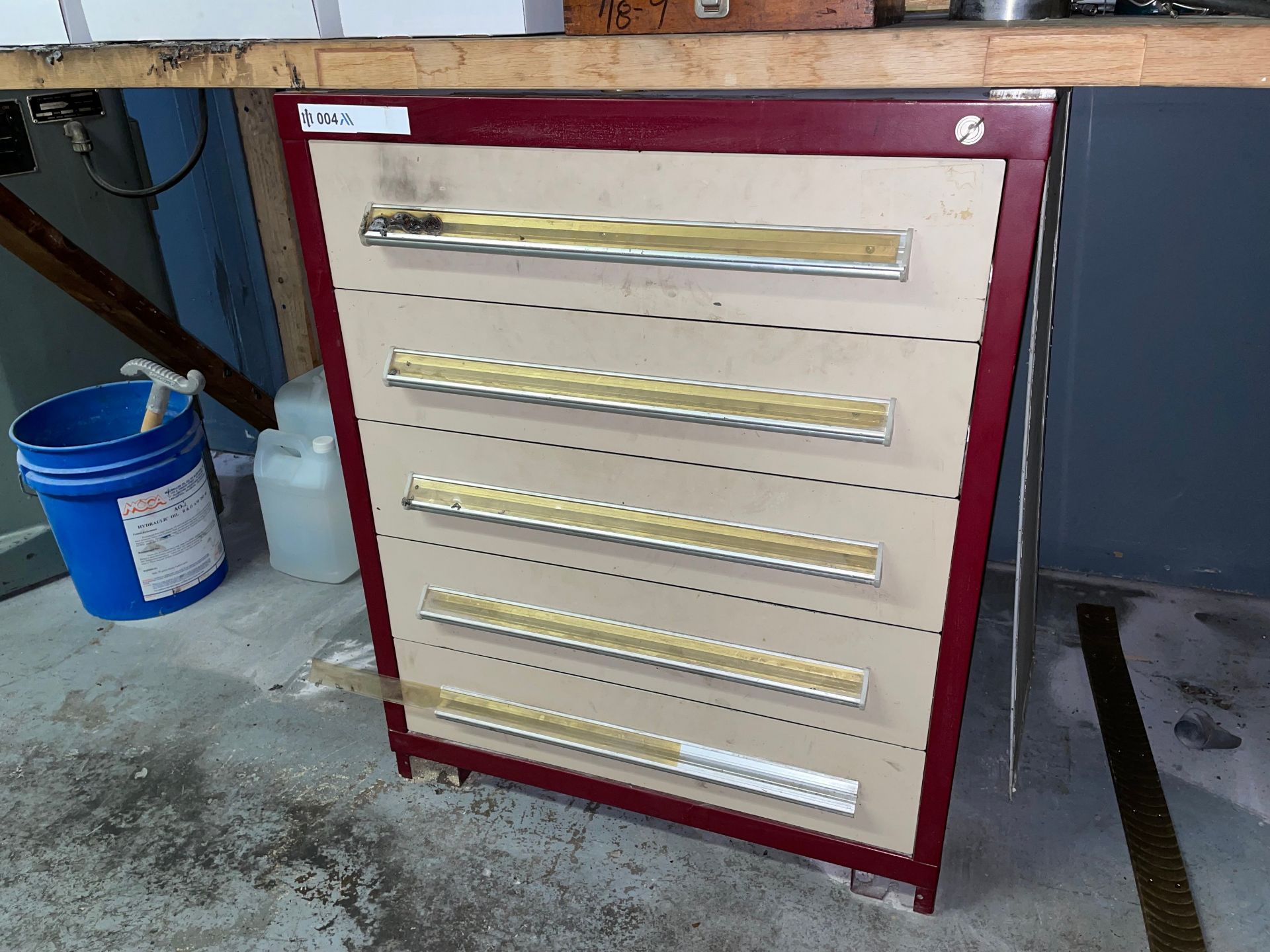 Stanley Vidmar Industrial 5-Drawer Modular Cabinet - Image 2 of 2