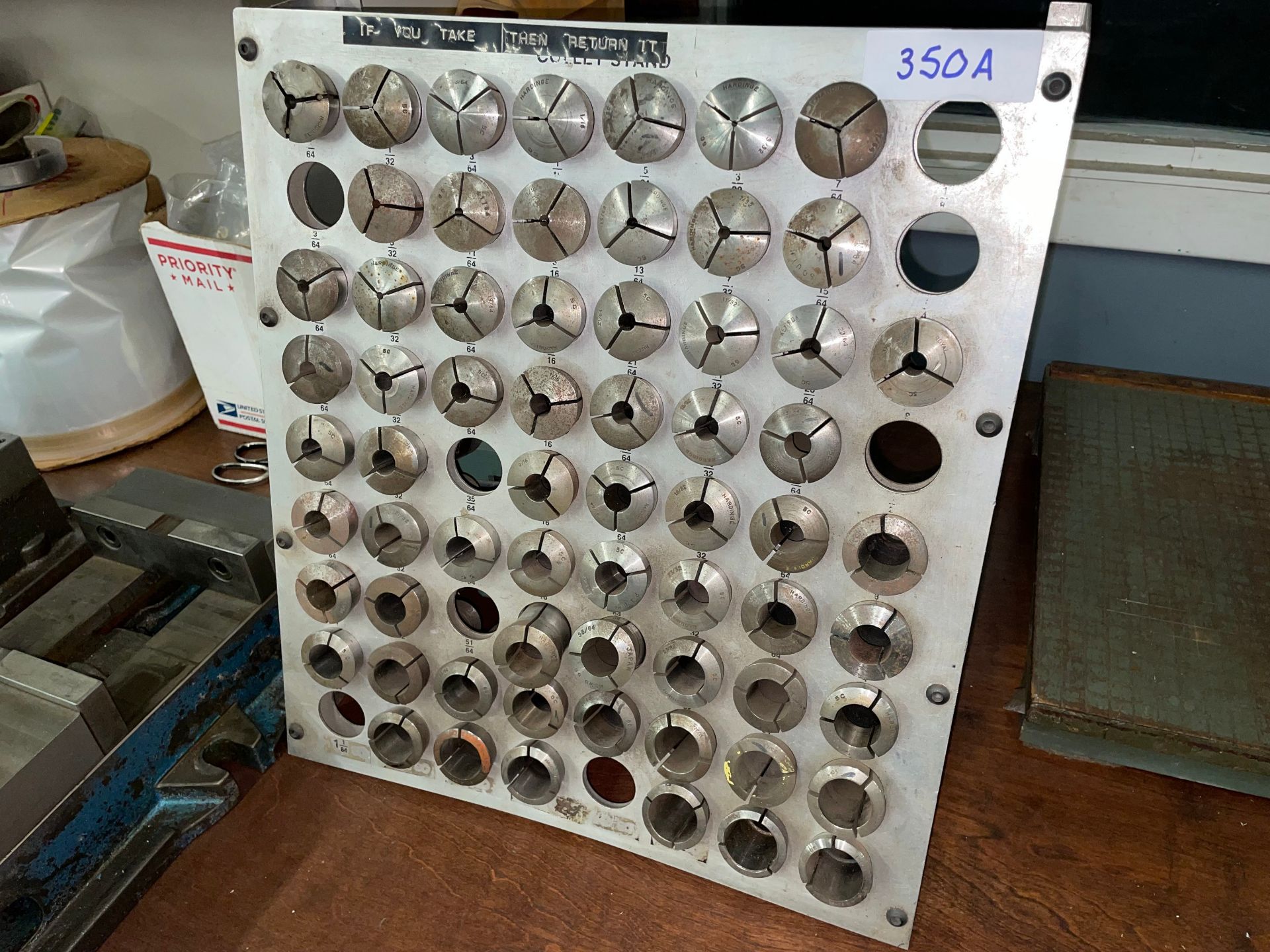 Collet Rack with 5C Collets - Image 2 of 2