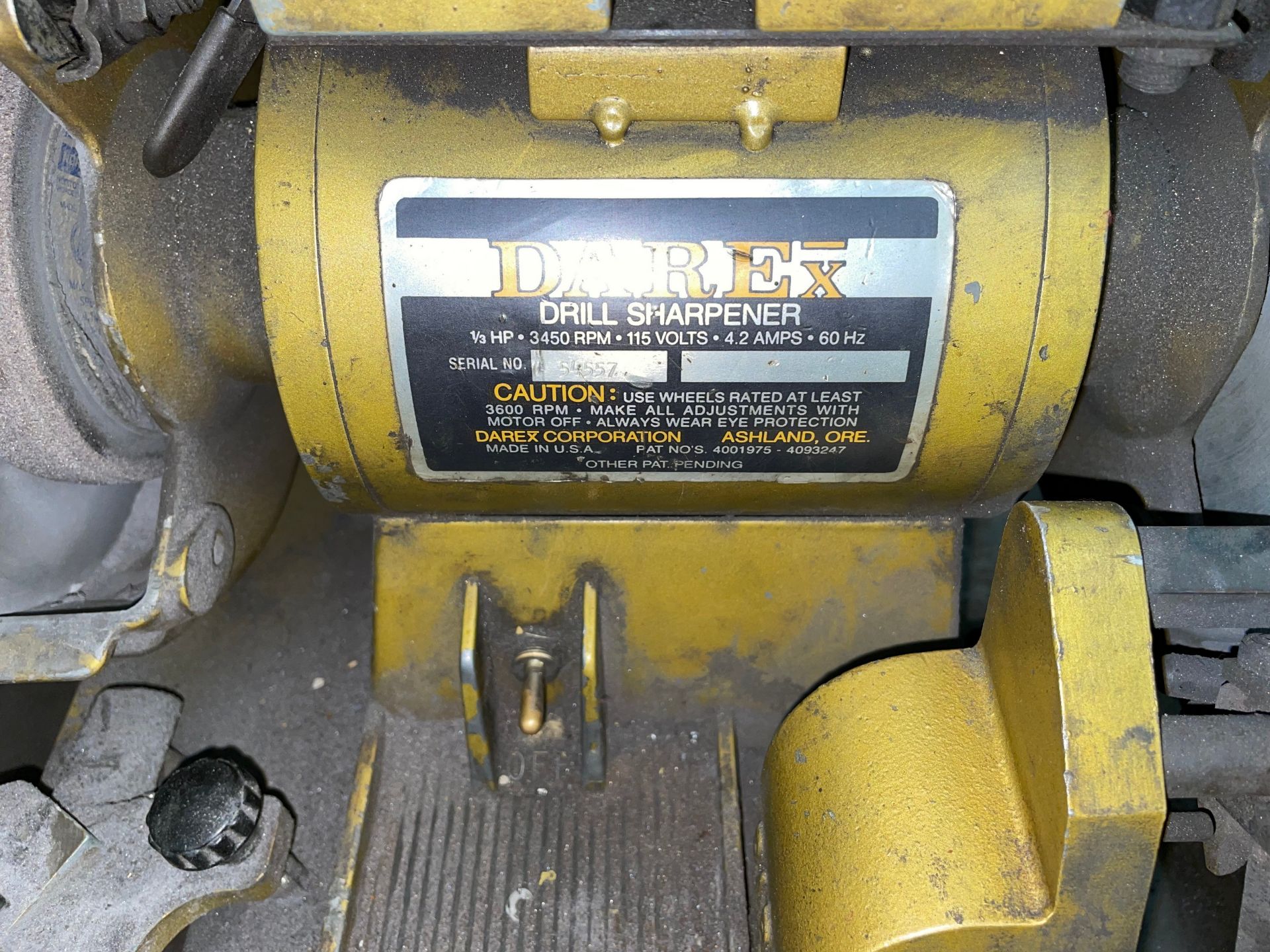 Darex 1/3HP Drill Sharpener - Image 7 of 7