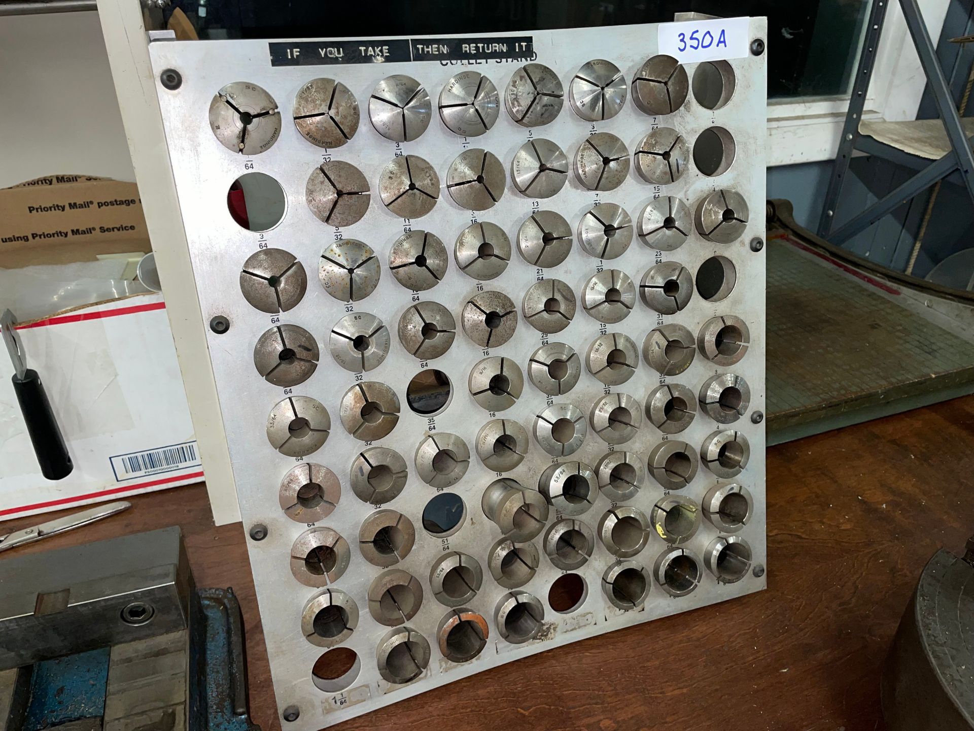 Collet Rack with 5C Collets