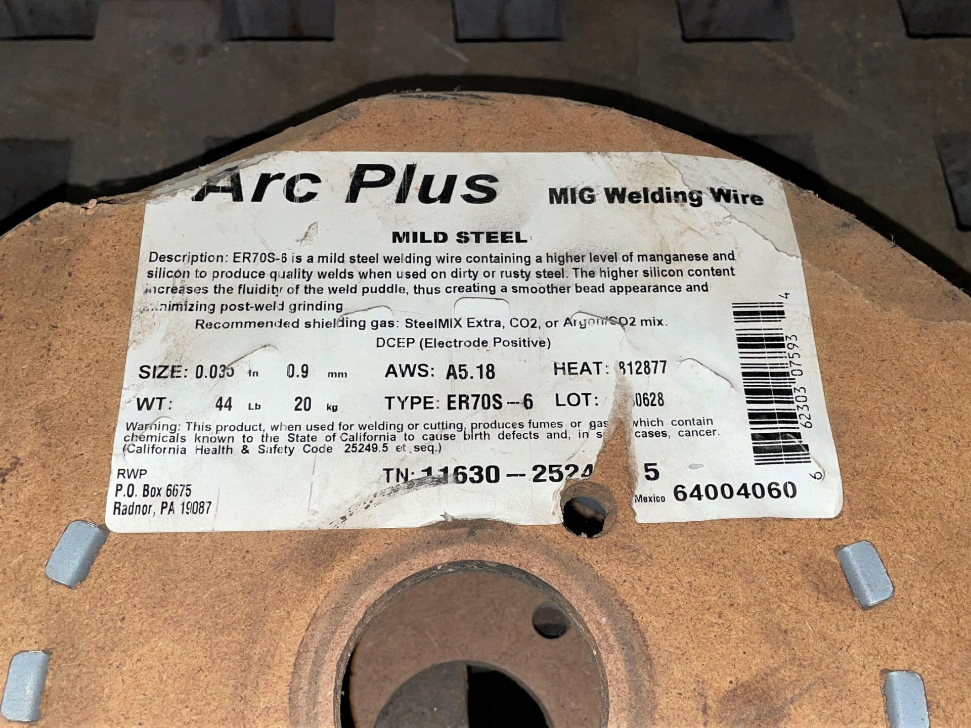 Spool of Arc Plus 0.035" Welding Wire - Image 2 of 2