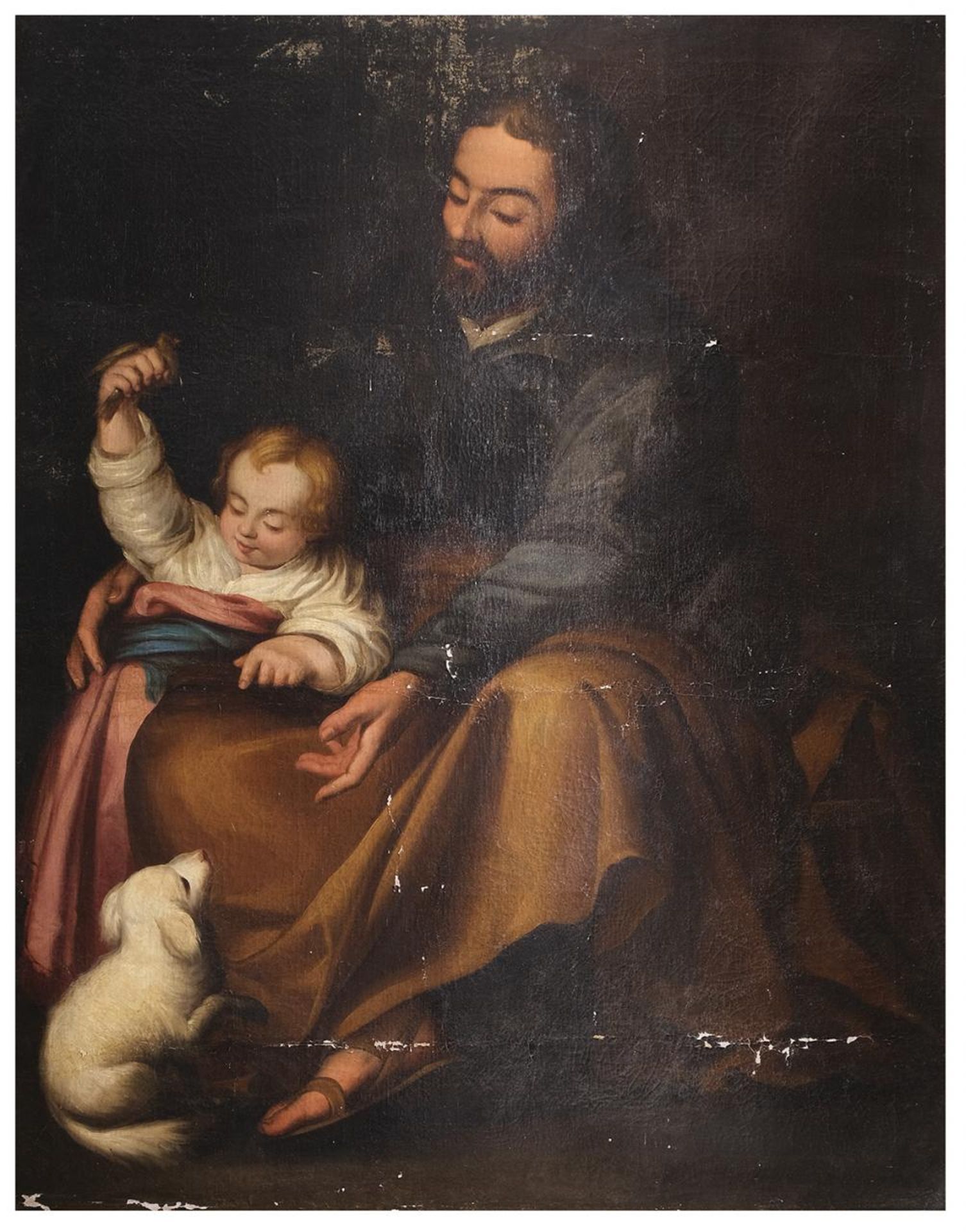 San José con el Niño Jesús