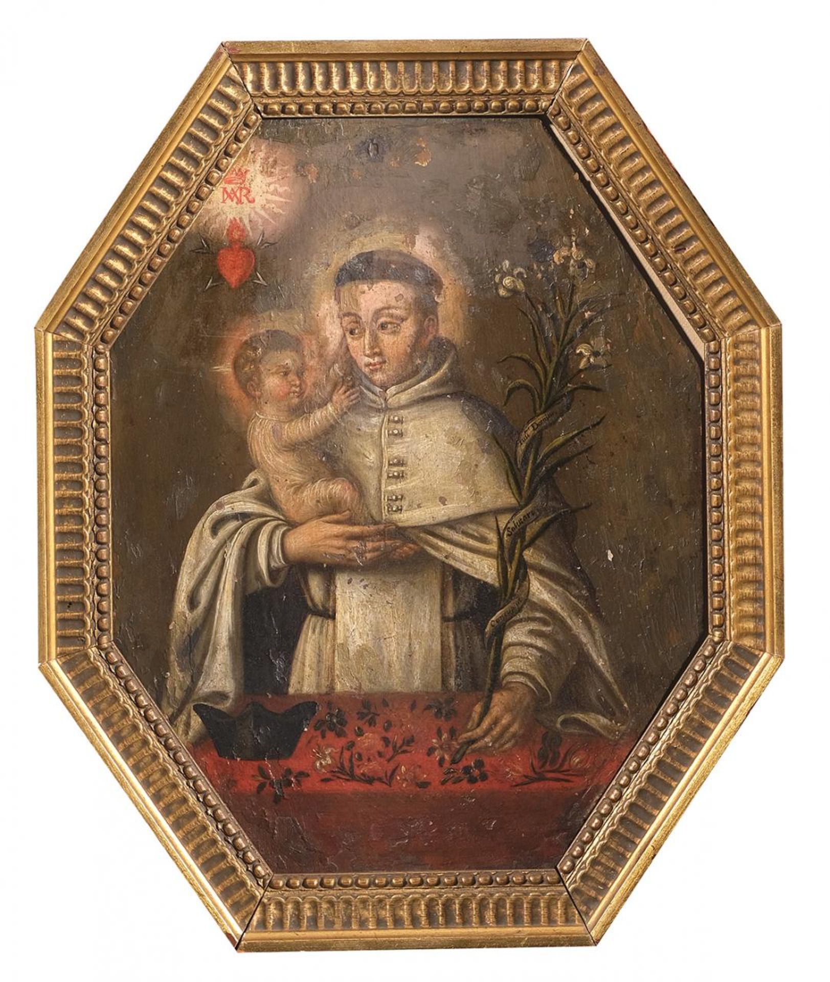 Santo con el Niño Jesús