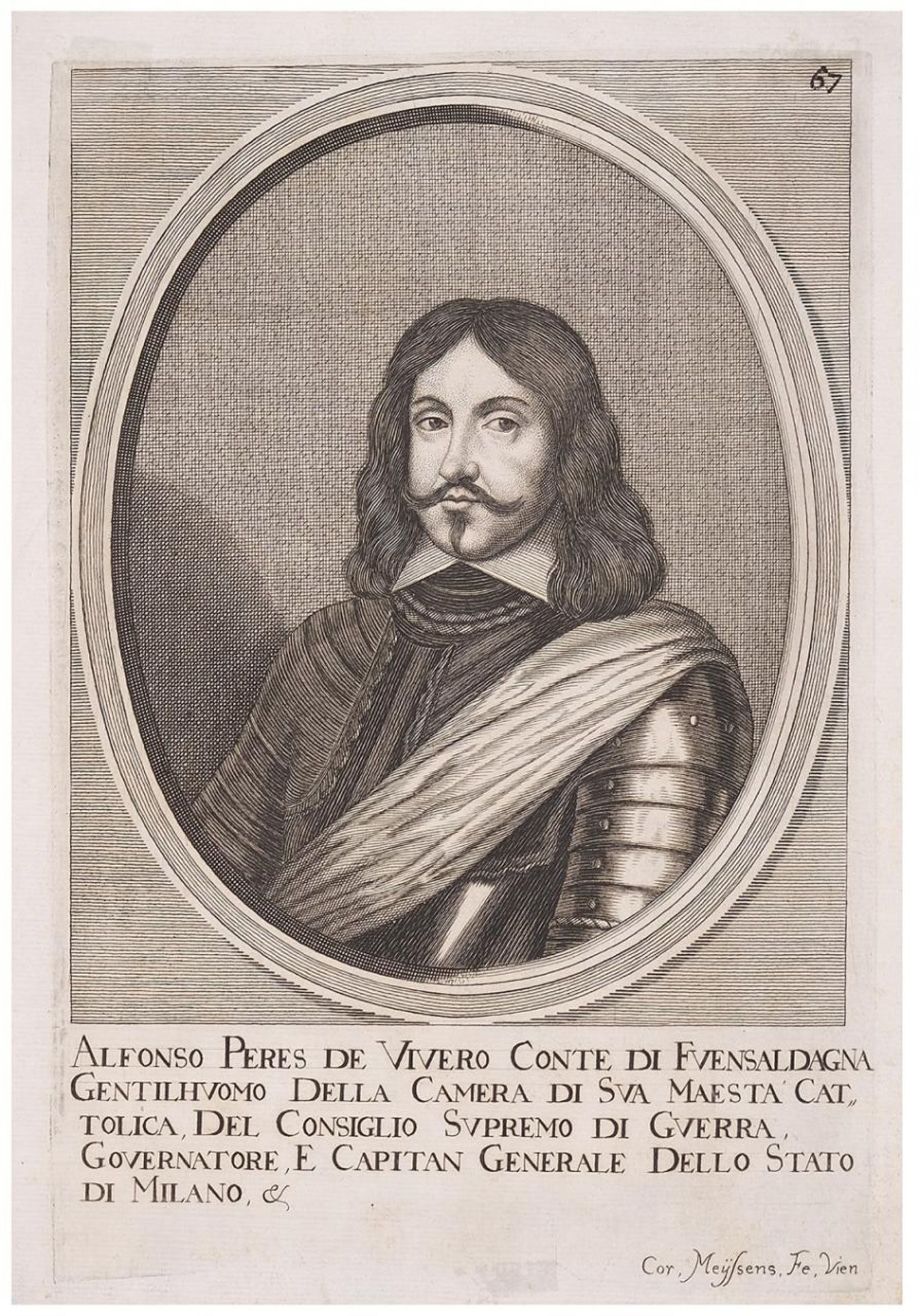 Retrato de D. Alfonso Peres de Vivero, Conde de Fuensaldaña