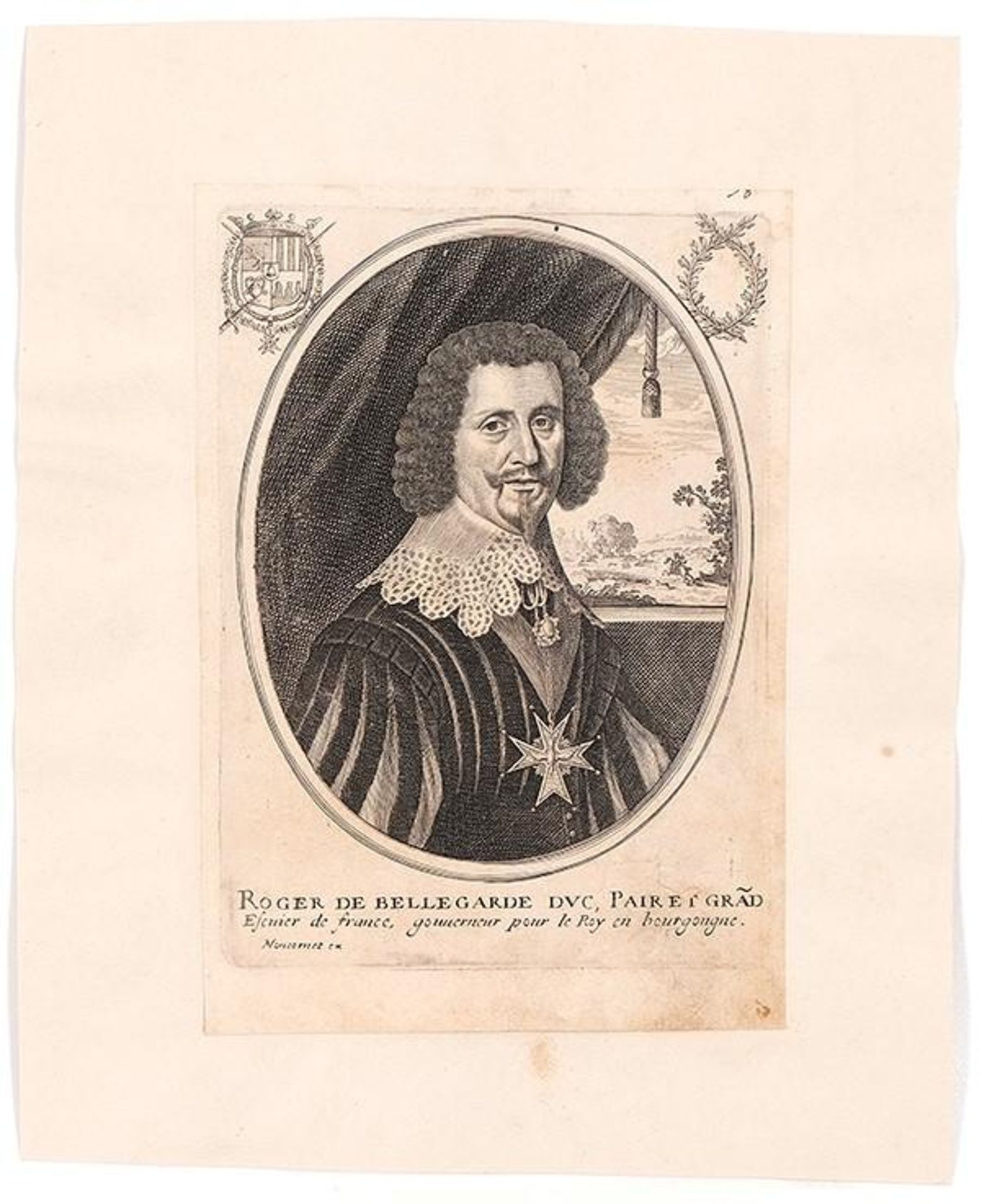 Retrato de D. Roger de Bellegarde (1562 - 1646)
