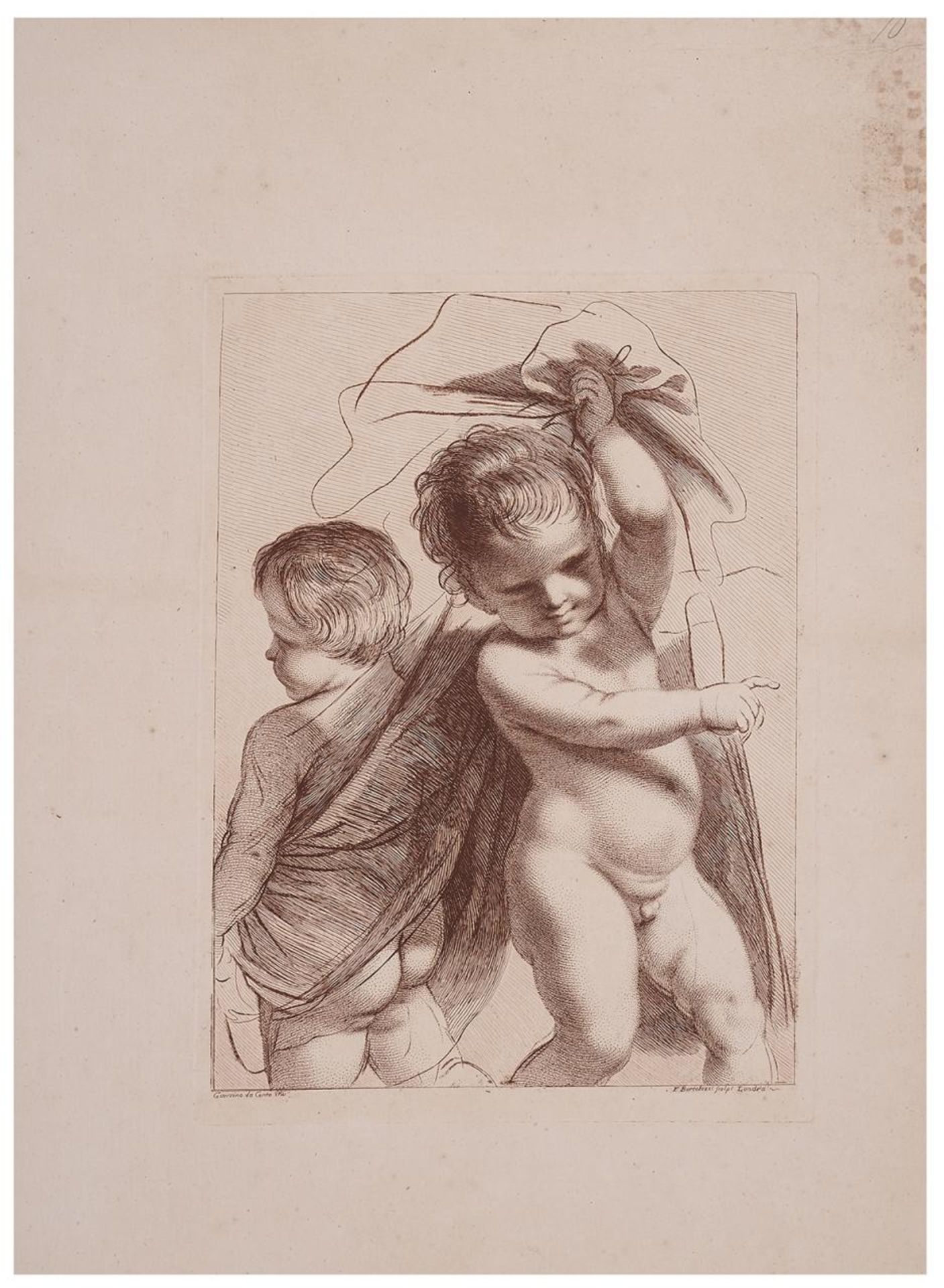 Pareja de Putti