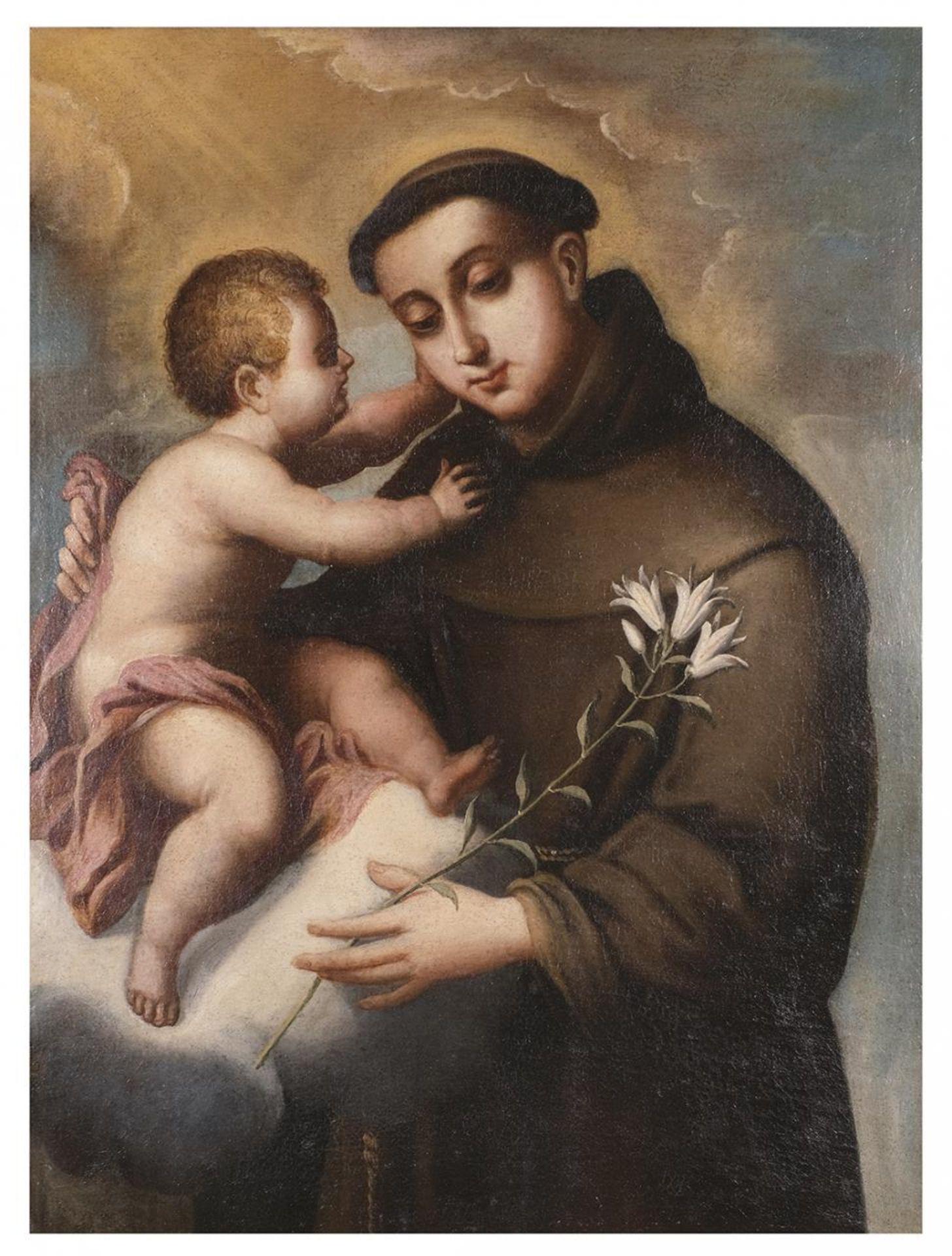 San Antonio de Padua con el Niño Jesús