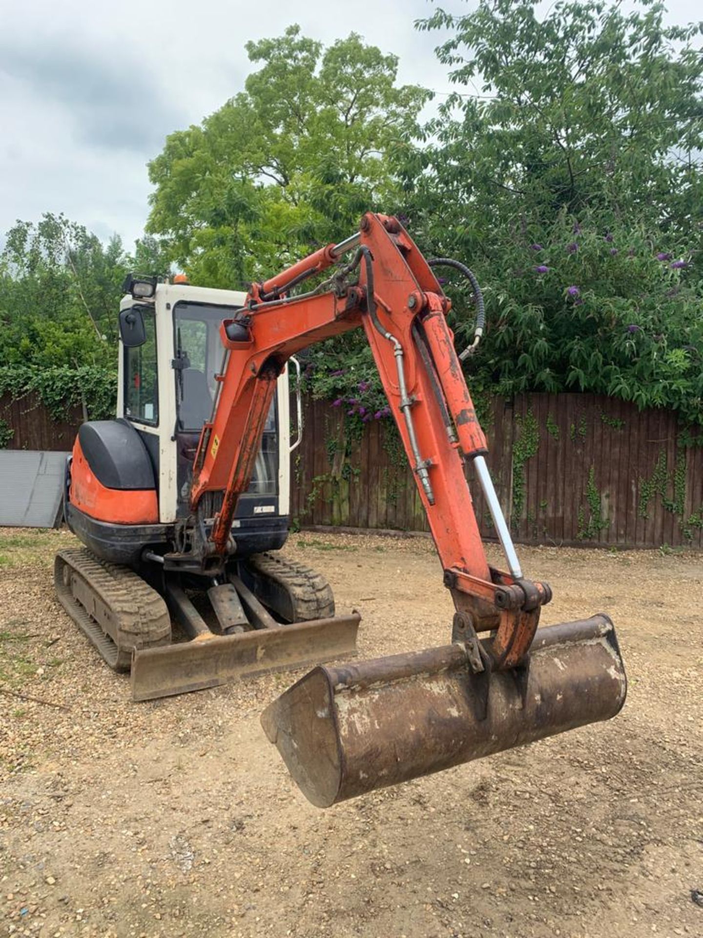 2007 KUBOTA KX61-3 2600KG TRACKED DIGGER INCLUDING 2 BUCKETS